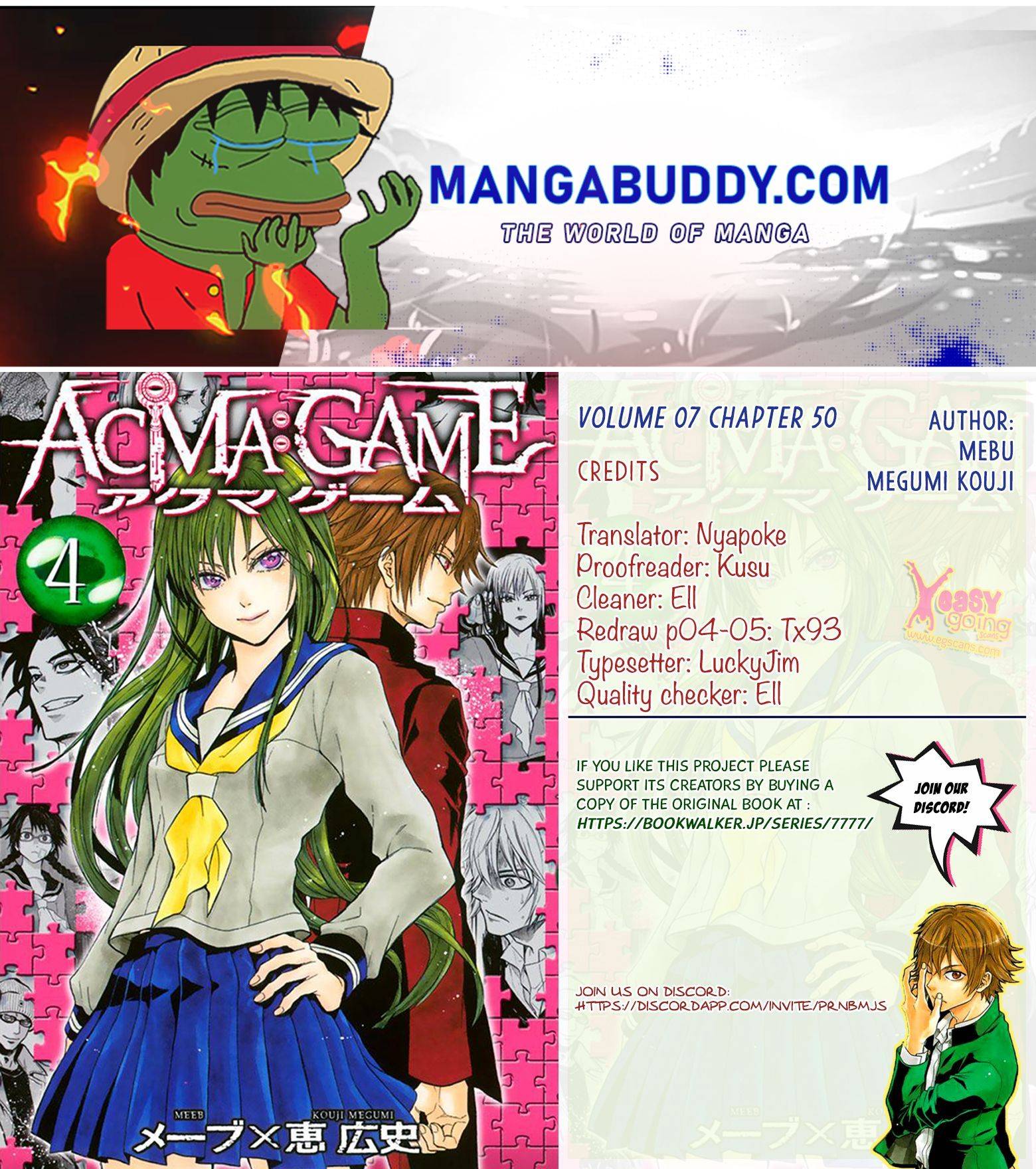 Acma:Game chapter 50 page 1