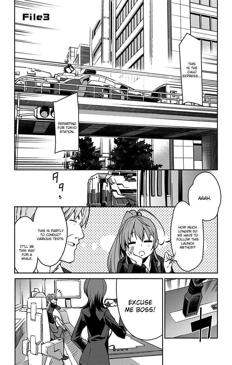 Active Raid: Kidou Kyoushuushitsu Dai Hachigakari chapter 3 page 1