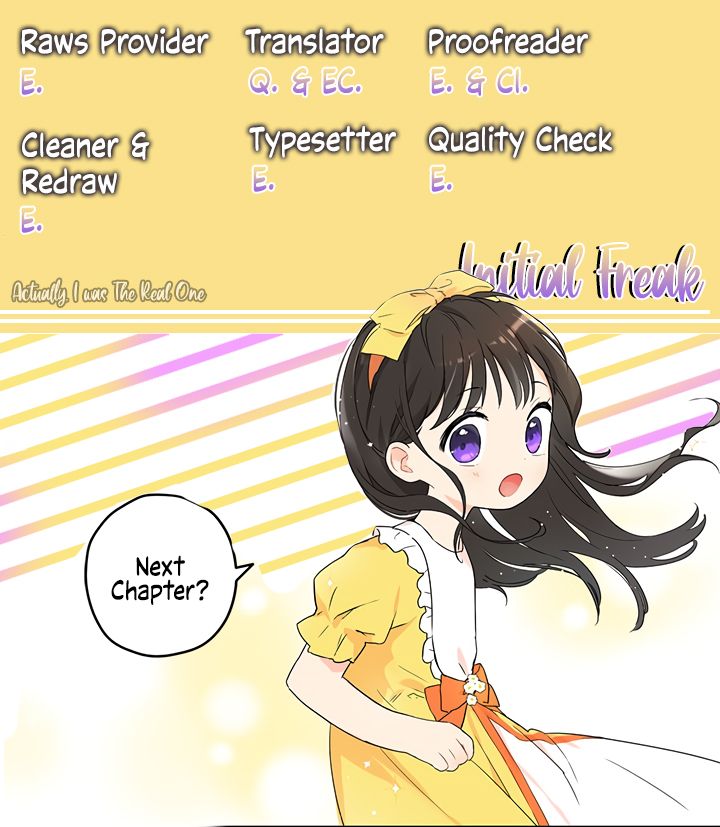 Actually, I Was the Real One chapter 1 page 21
