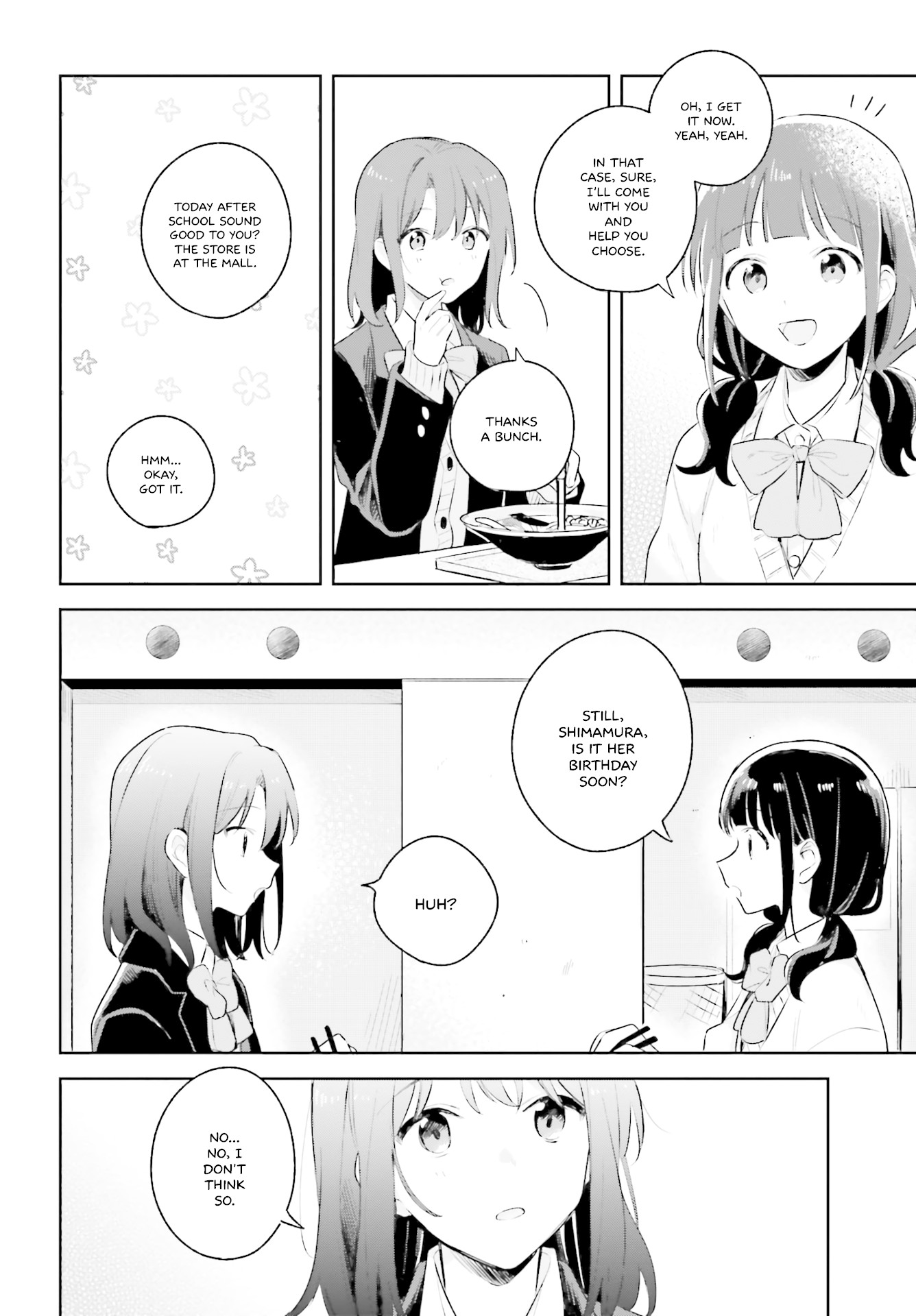 Adachi to Shimamura (Moke Yuzuhara) chapter 11 page 12