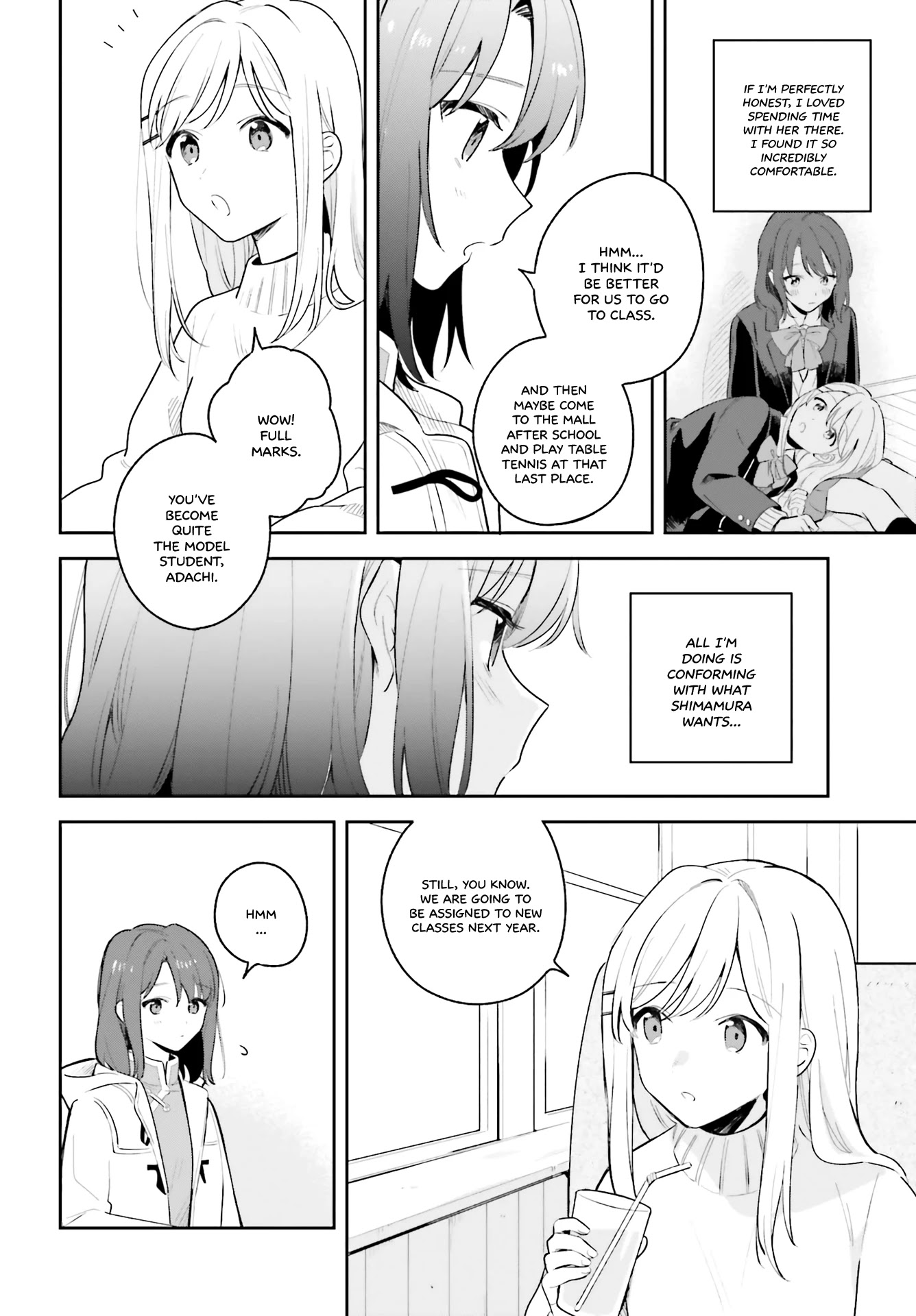 Adachi to Shimamura (Moke Yuzuhara) chapter 12.5 page 3