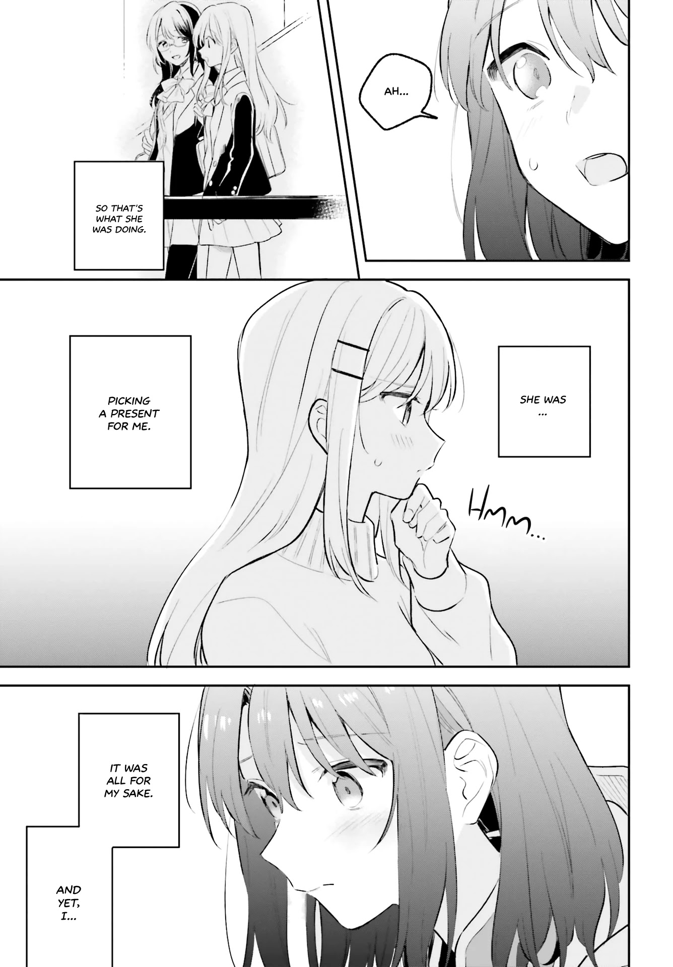 Adachi to Shimamura (Moke Yuzuhara) chapter 12.5 page 8