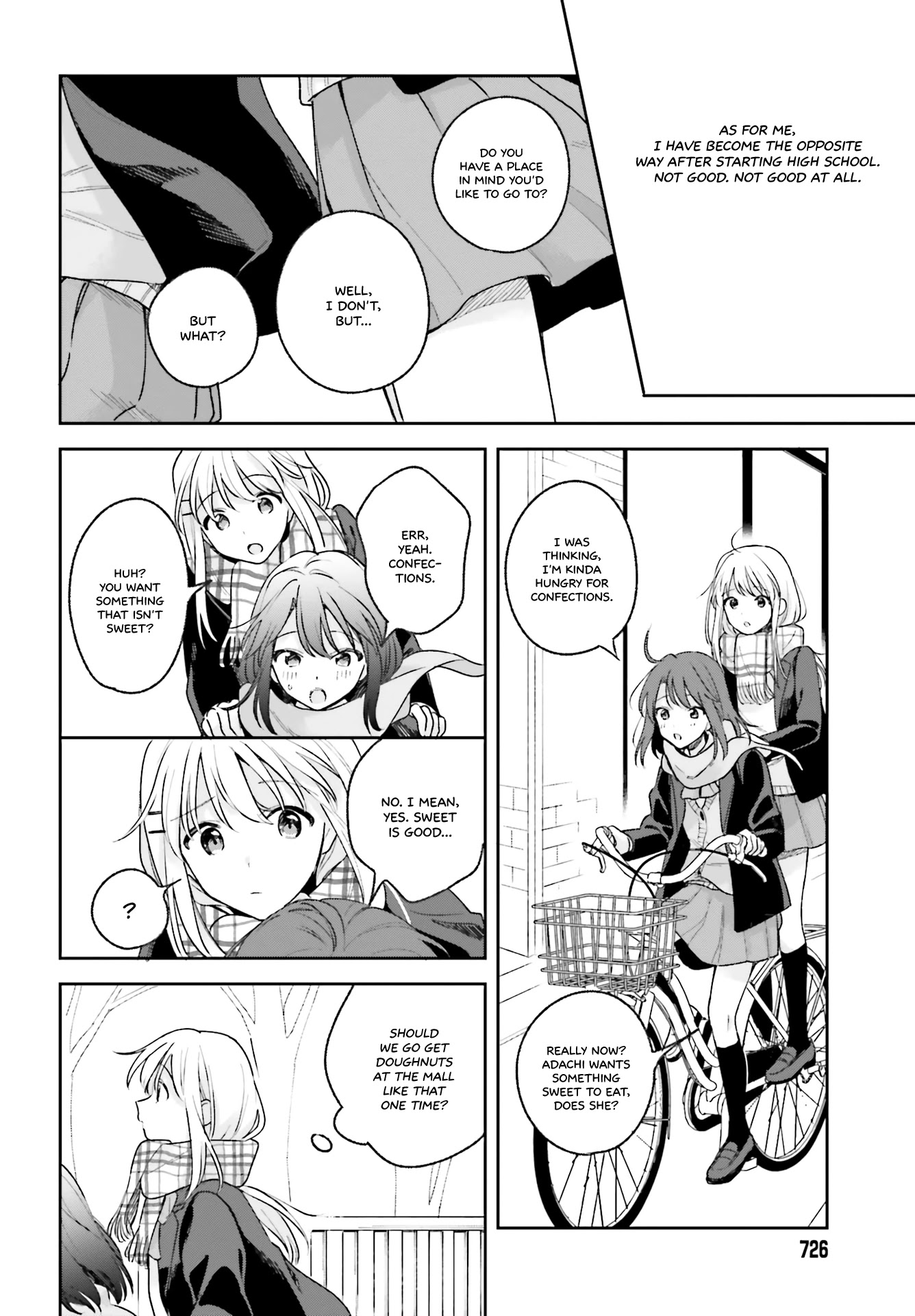 Adachi to Shimamura (Moke Yuzuhara) chapter 14 page 8