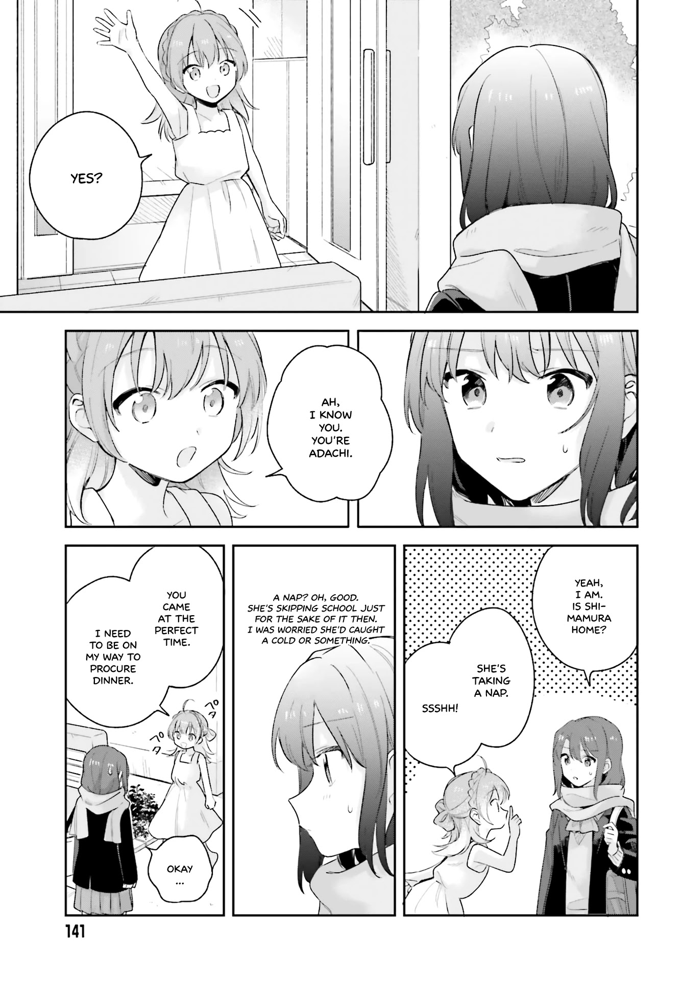 Adachi to Shimamura (Moke Yuzuhara) chapter 15.5 page 11