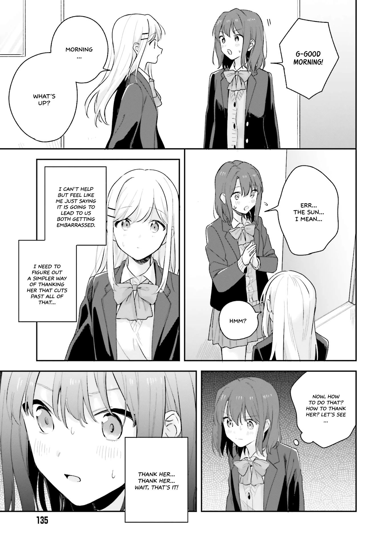 Adachi to Shimamura (Moke Yuzuhara) chapter 15.5 page 5