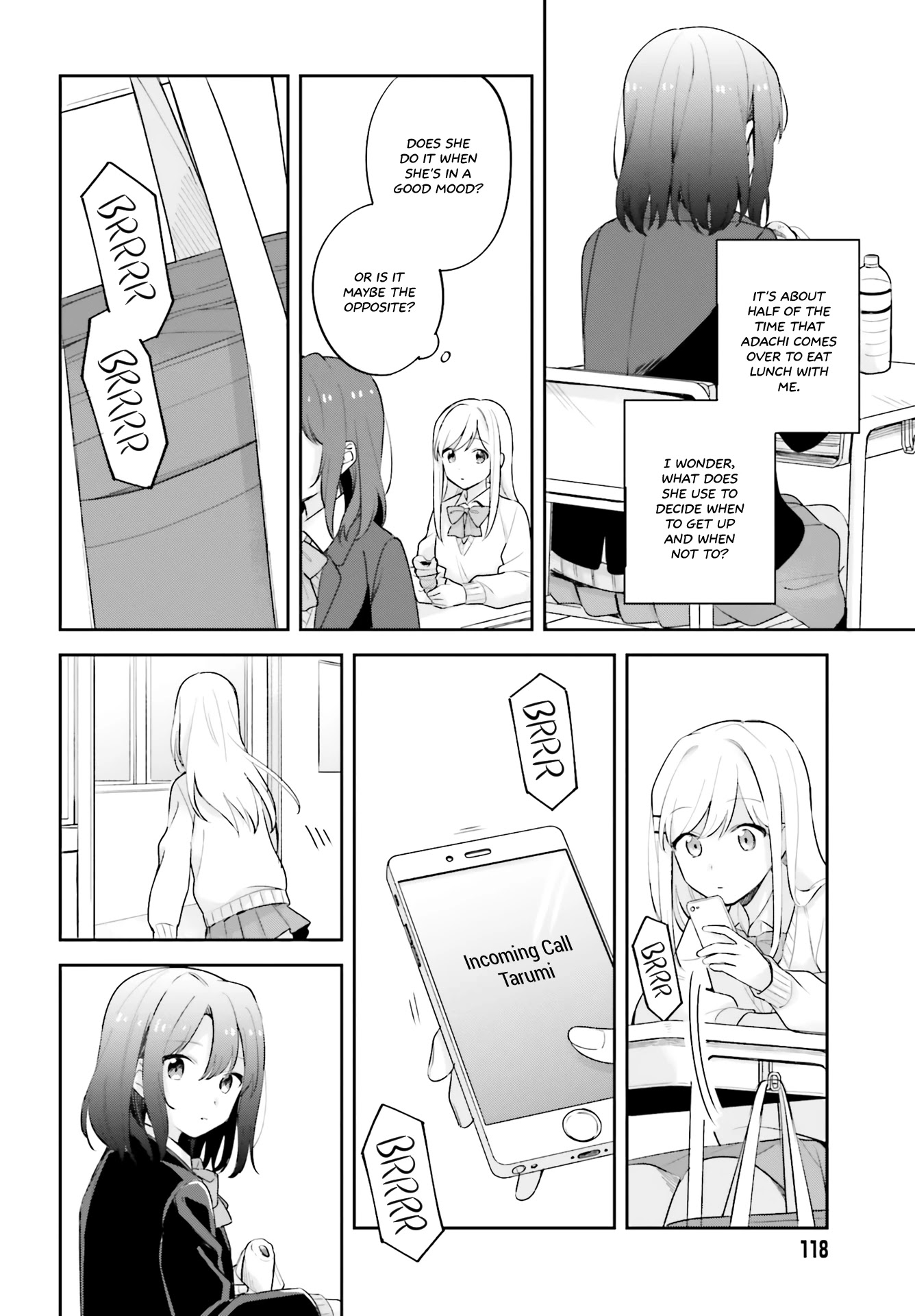 Adachi to Shimamura (Moke Yuzuhara) chapter 16.5 page 12