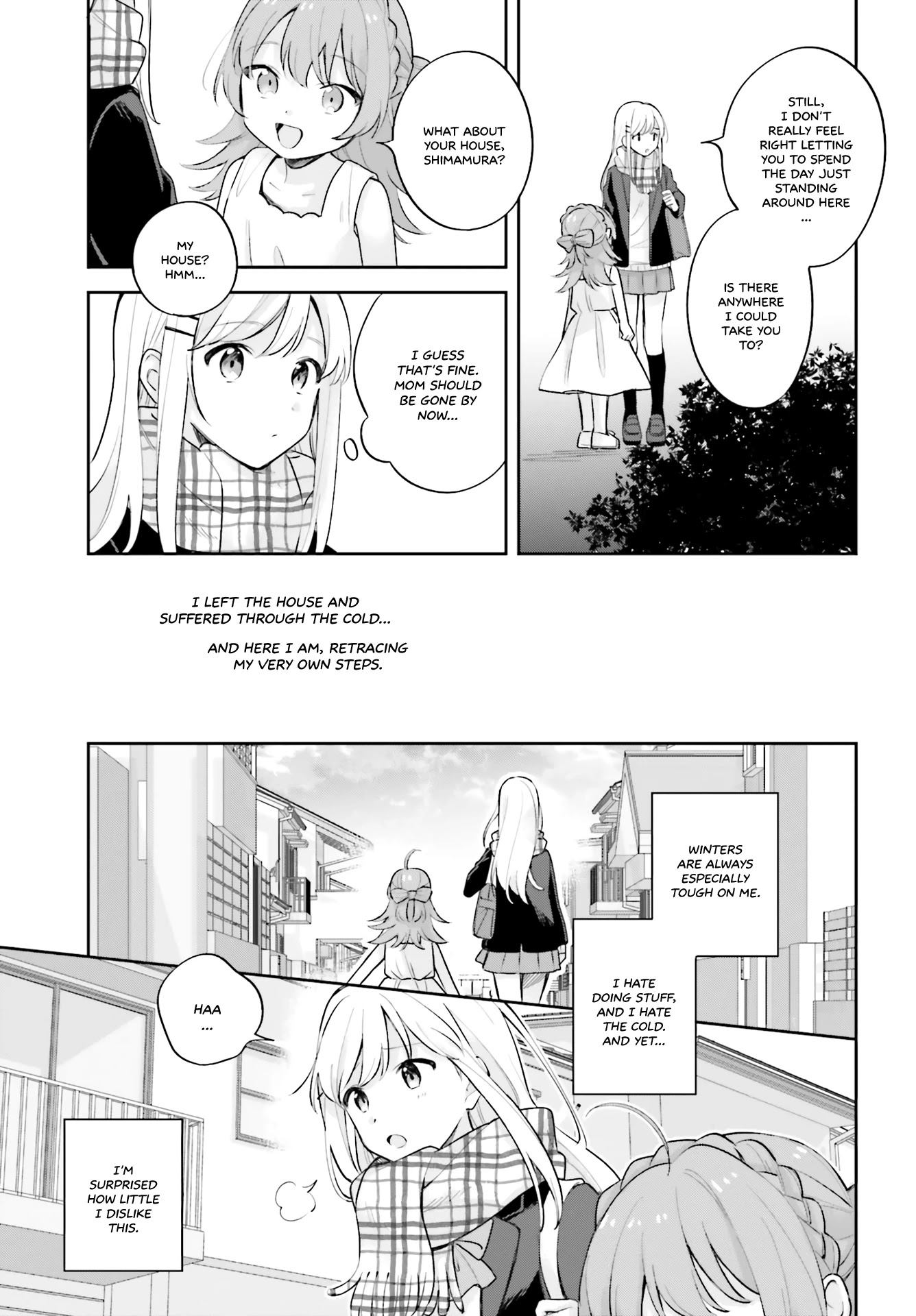 Adachi to Shimamura (Moke Yuzuhara) chapter 16.5 page 5