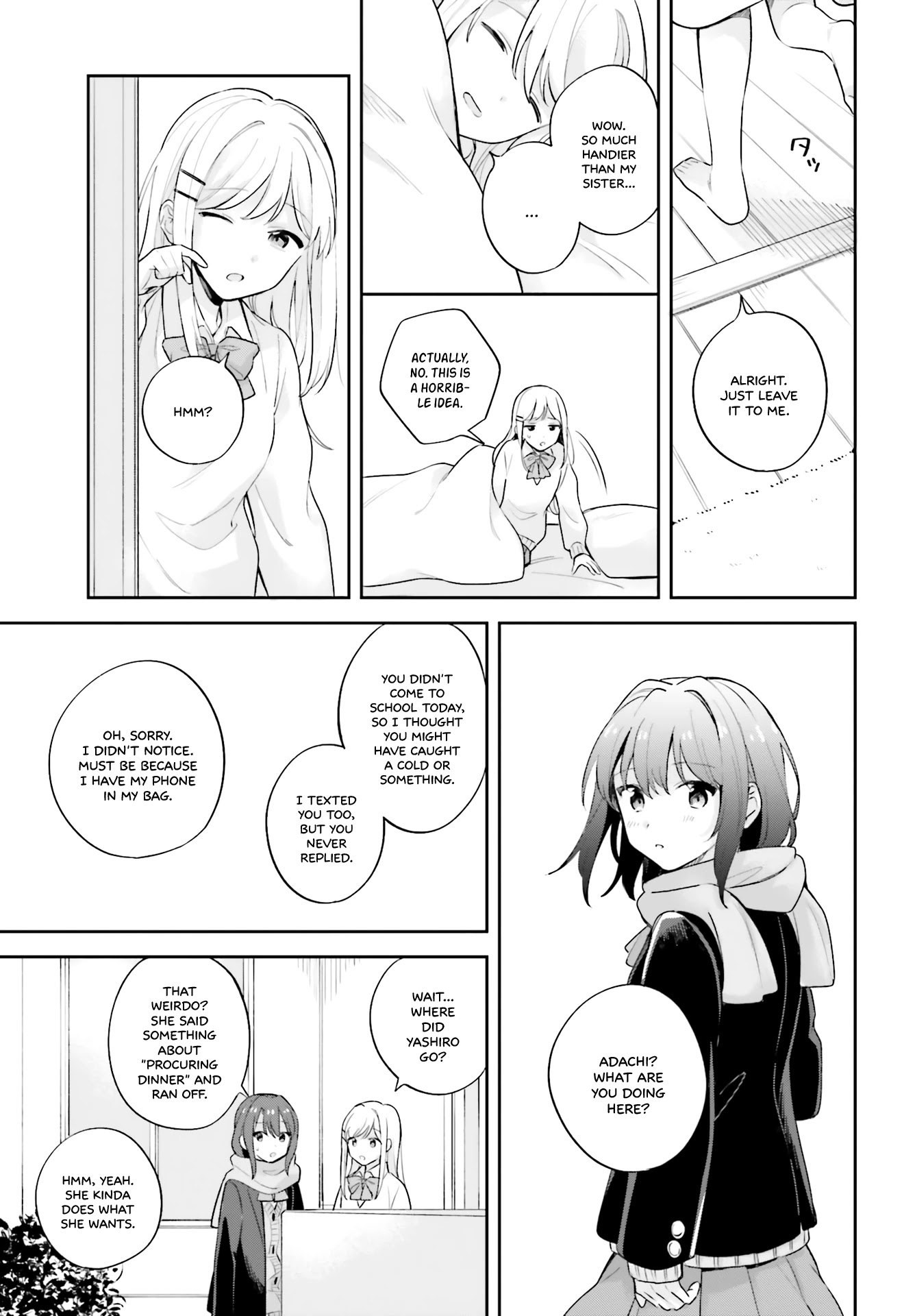 Adachi to Shimamura (Moke Yuzuhara) chapter 16.5 page 7