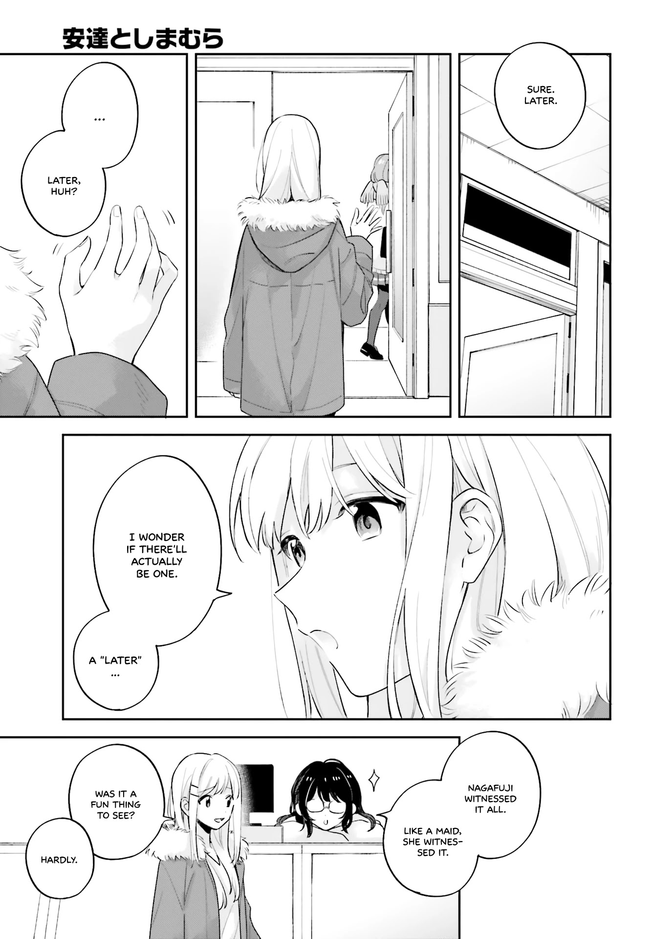 Adachi to Shimamura (Moke Yuzuhara) chapter 16 page 9