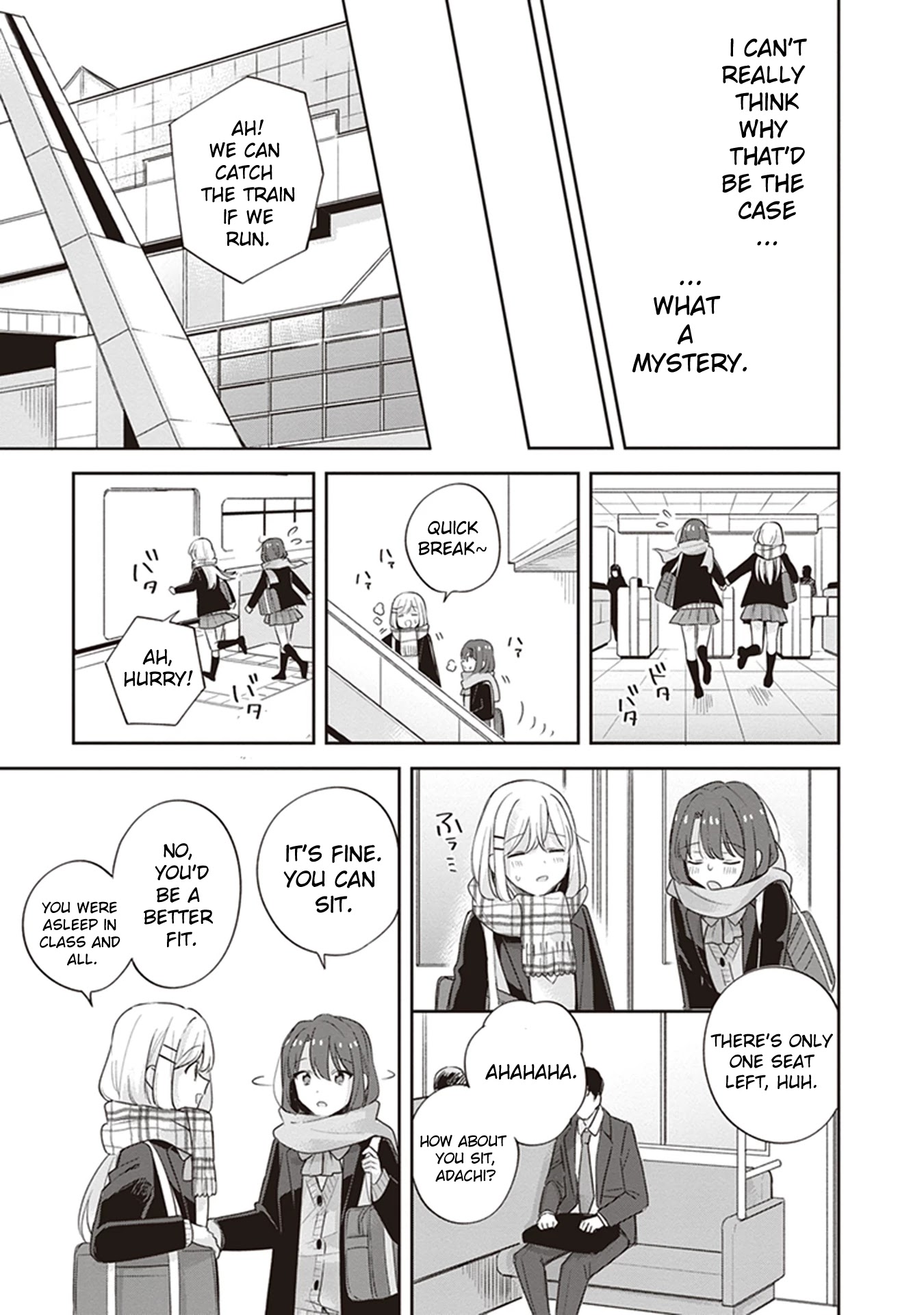 Adachi to Shimamura (Moke Yuzuhara) chapter 17 page 9