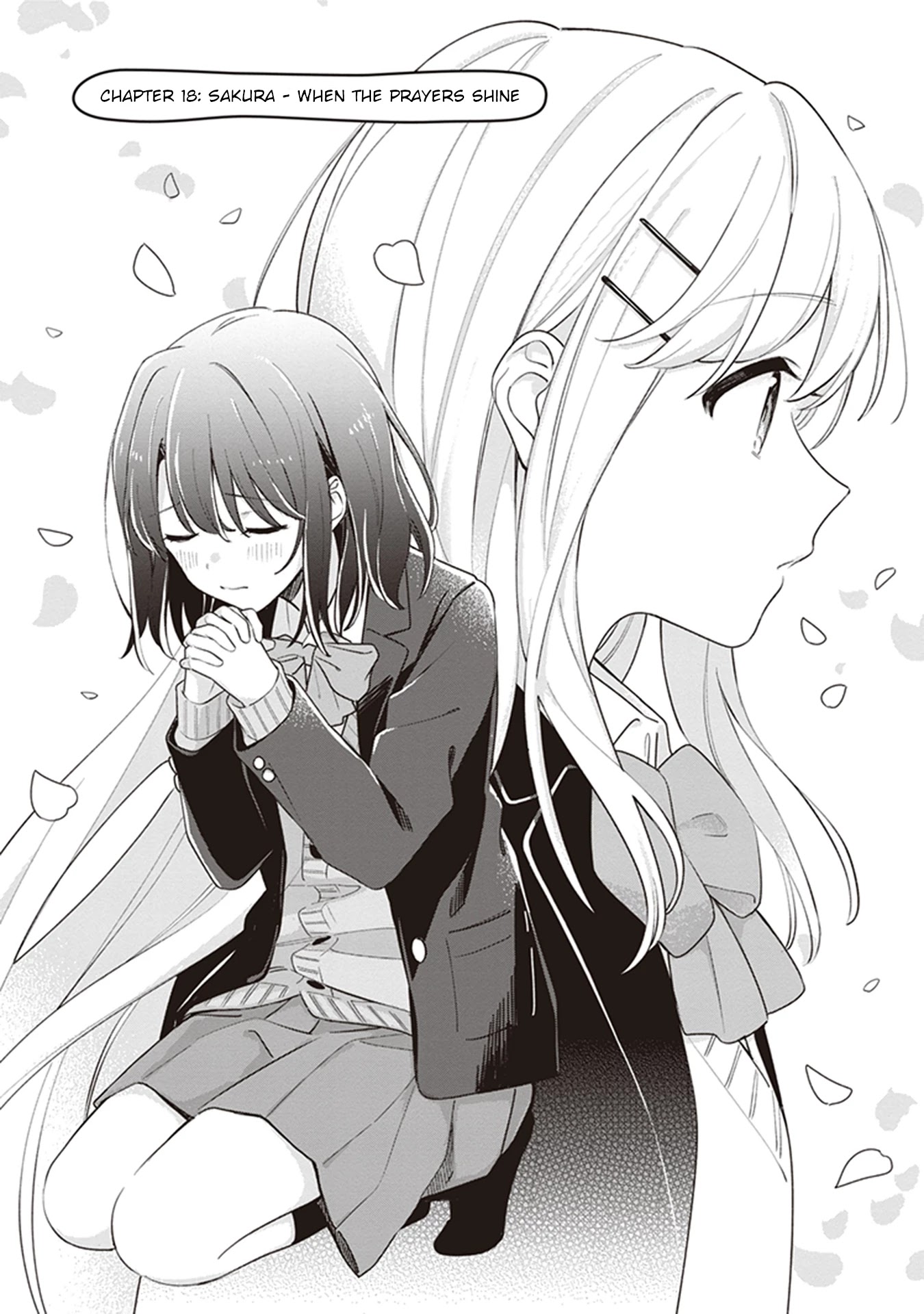 Adachi to Shimamura (Moke Yuzuhara) chapter 18 page 1