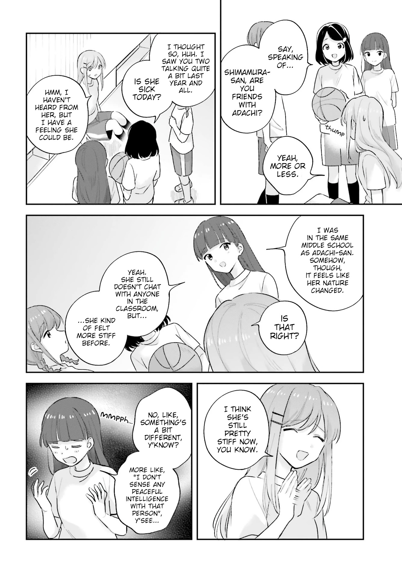 Adachi to Shimamura (Moke Yuzuhara) chapter 19 page 8