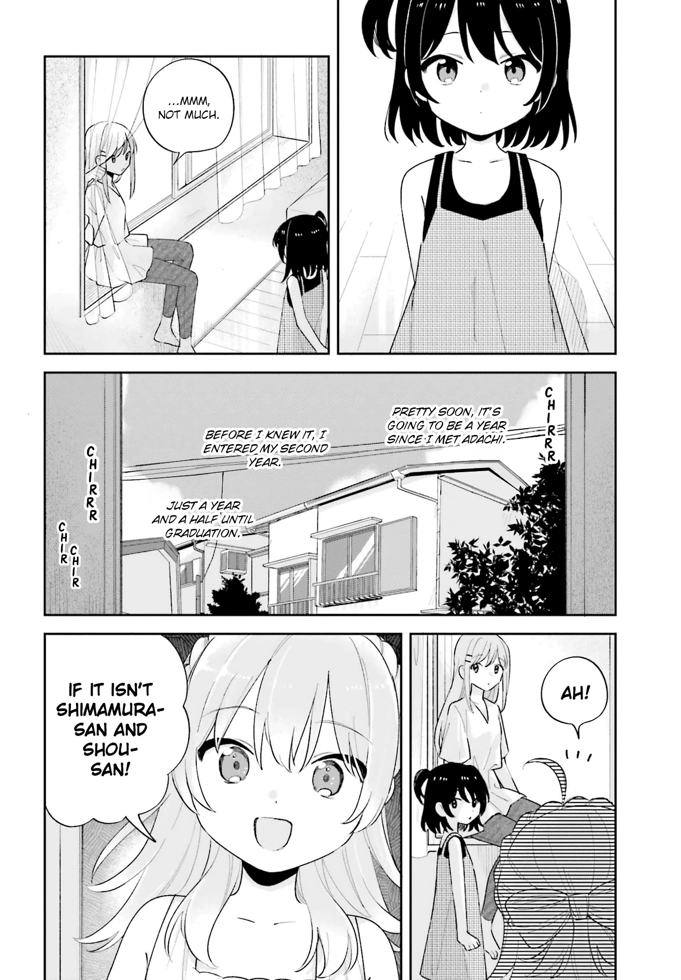 Adachi to Shimamura (Moke Yuzuhara) chapter 27.1 page 6
