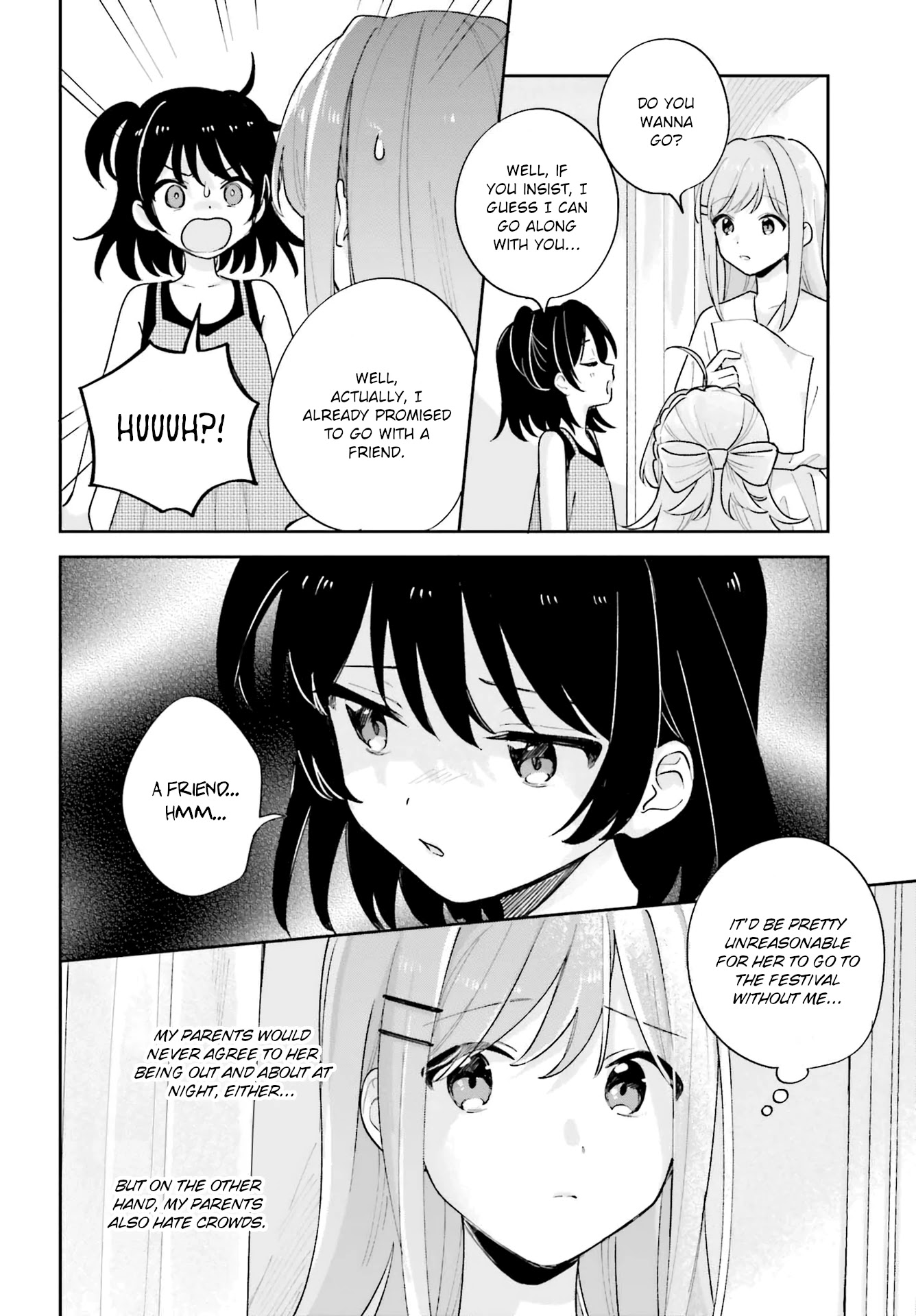 Adachi to Shimamura (Moke Yuzuhara) chapter 27.1 page 8
