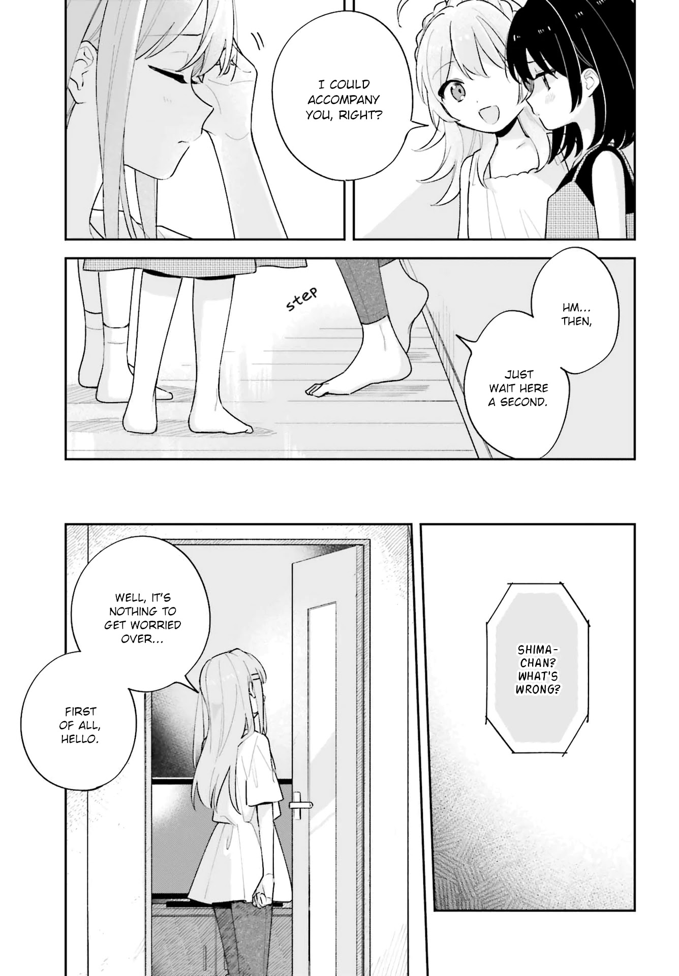 Adachi to Shimamura (Moke Yuzuhara) chapter 27.1 page 9