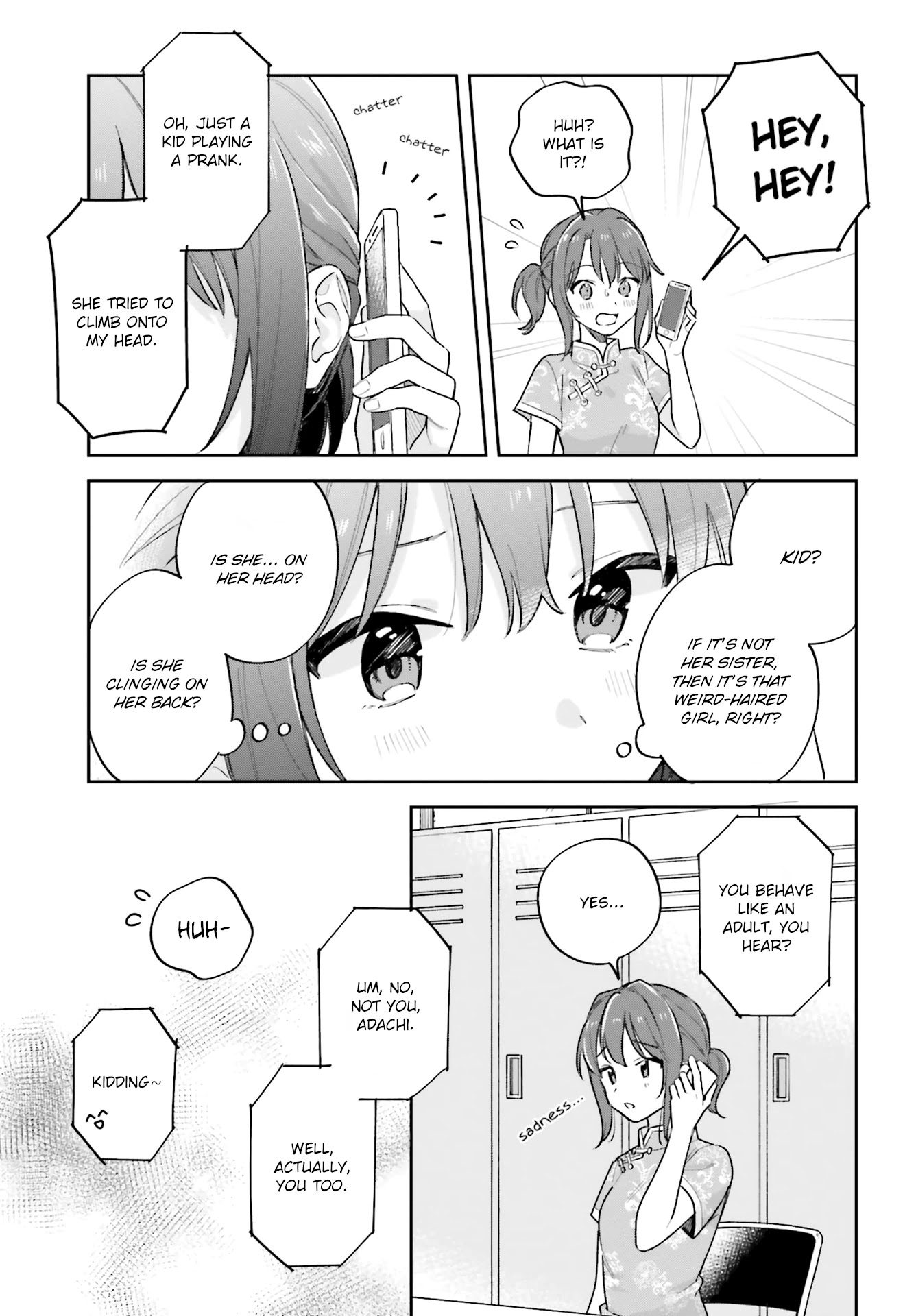 Adachi to Shimamura (Moke Yuzuhara) chapter 27.2 page 5