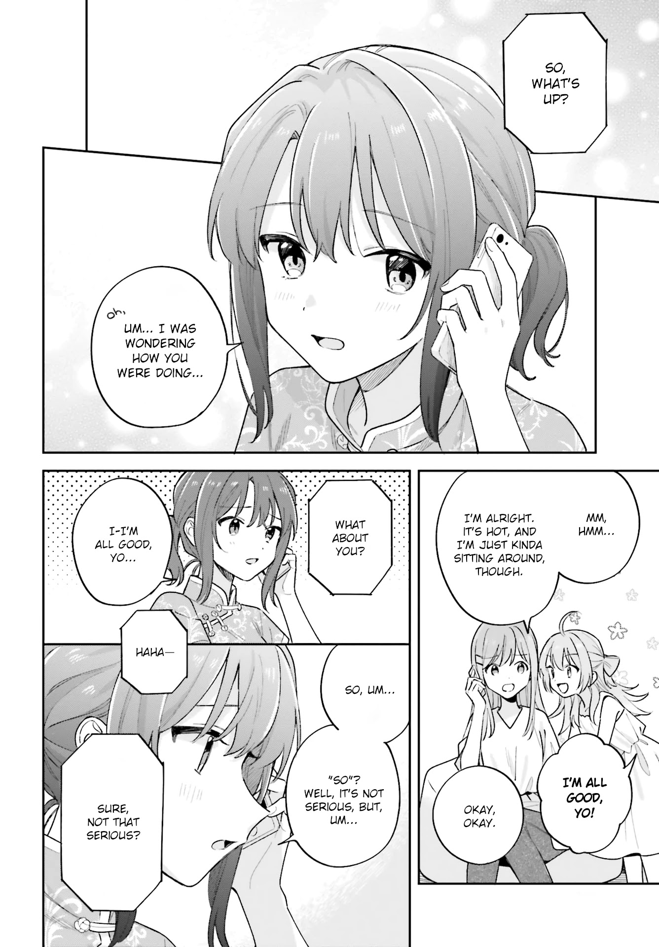 Adachi to Shimamura (Moke Yuzuhara) chapter 27.2 page 6