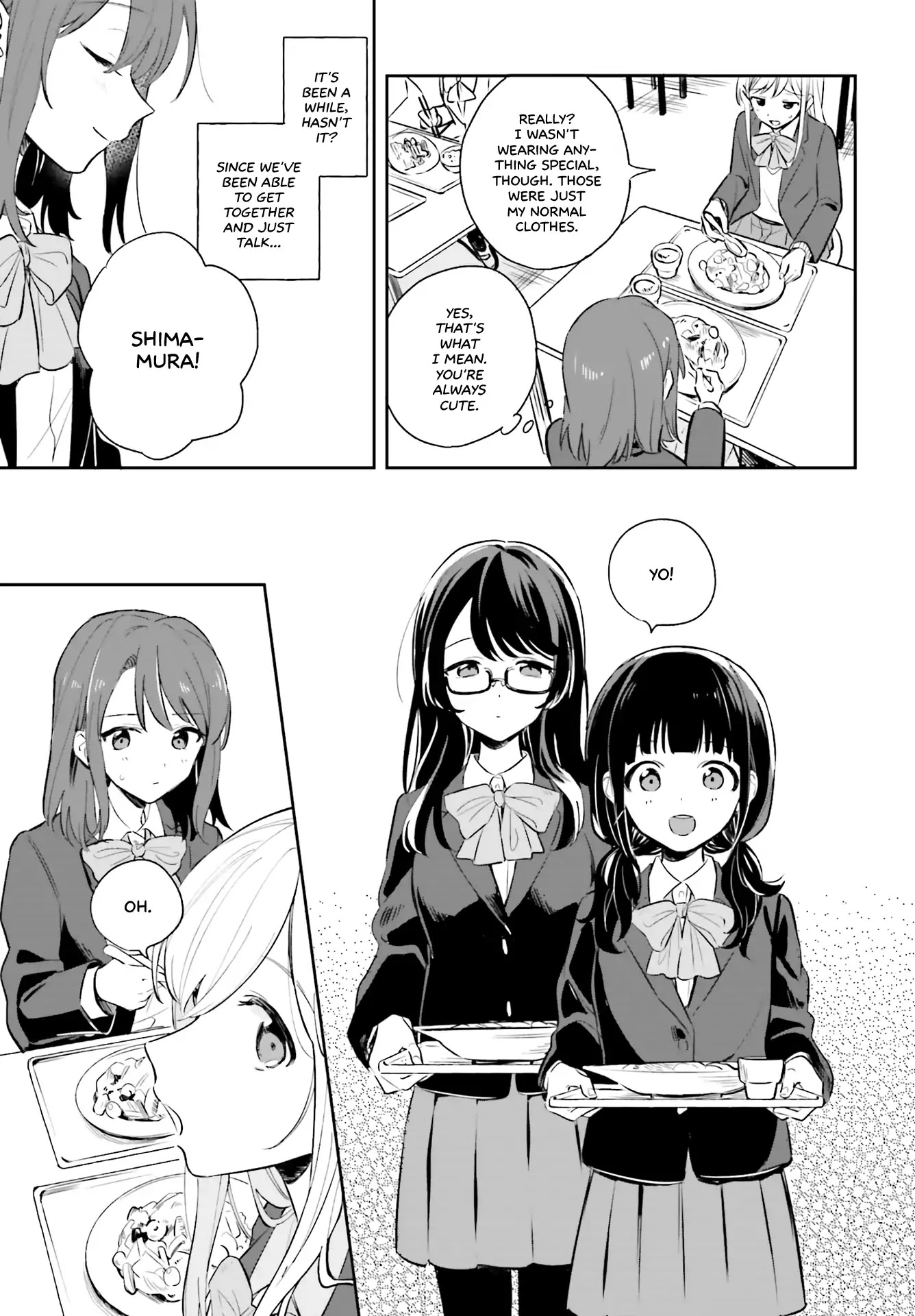 Adachi to Shimamura (Moke Yuzuhara) chapter 3 page 3