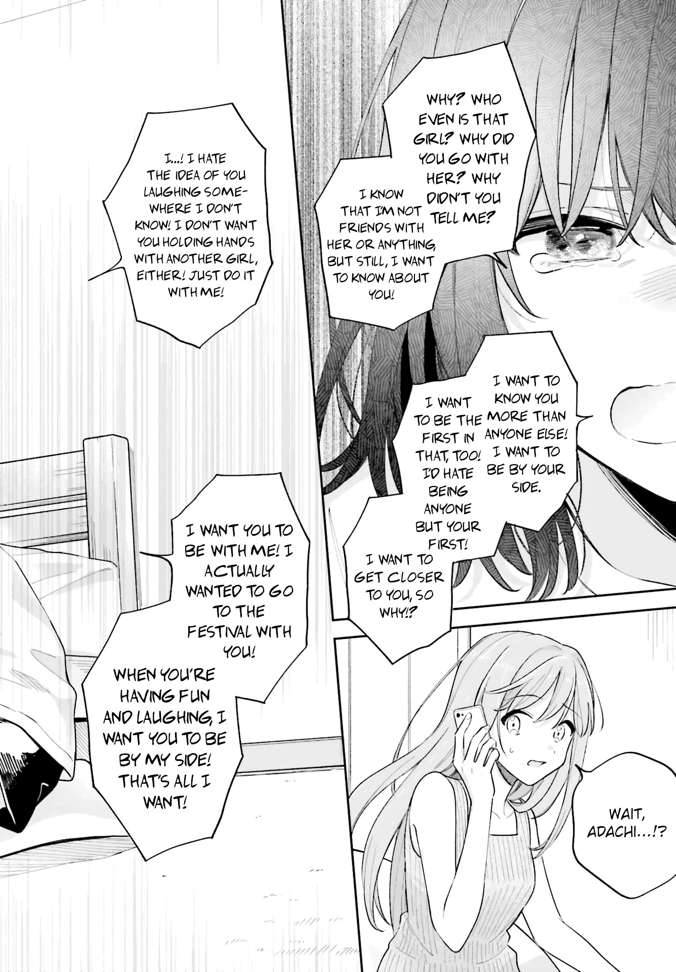 Adachi to Shimamura (Moke Yuzuhara) chapter 30 page 14