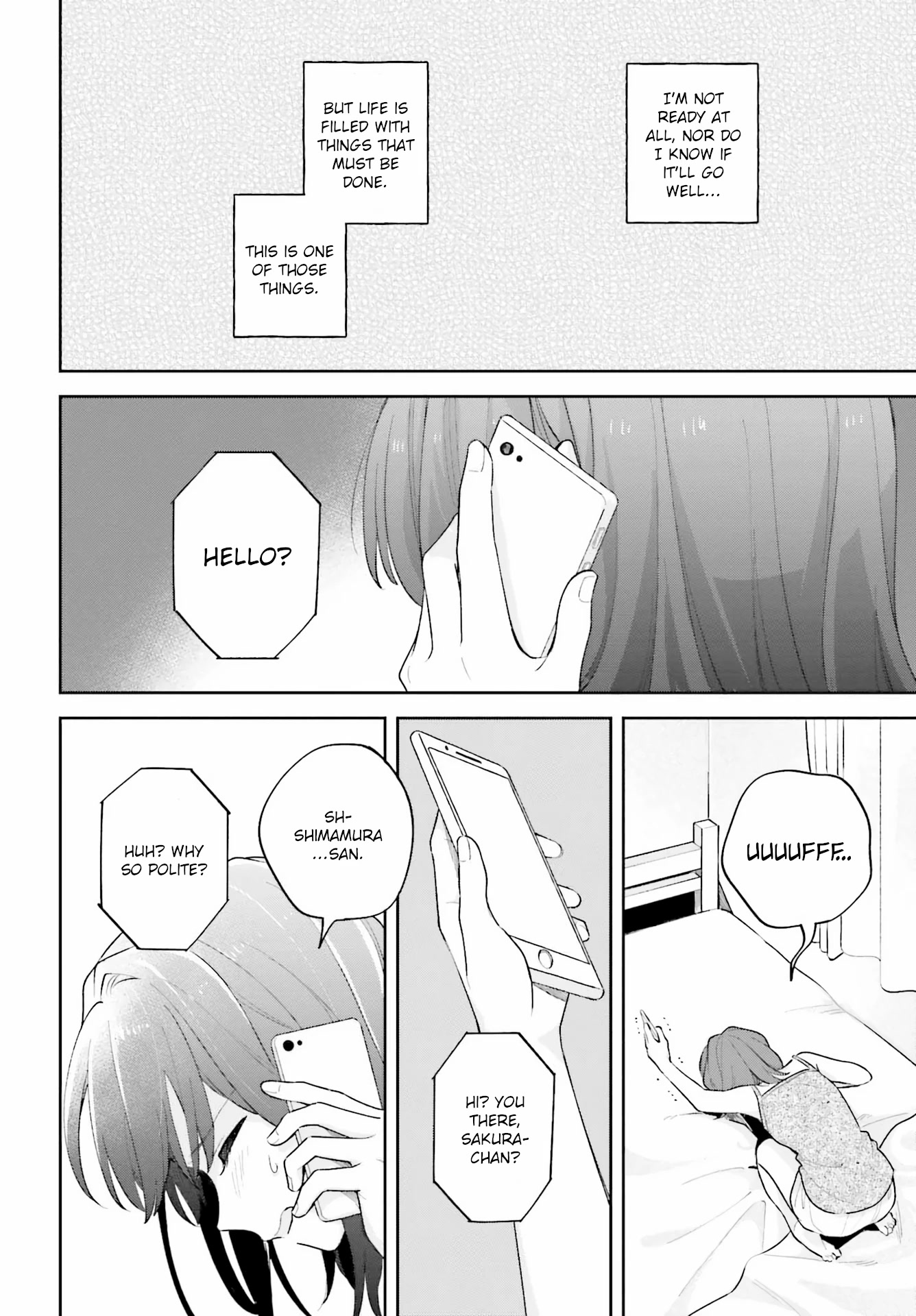 Adachi to Shimamura (Moke Yuzuhara) chapter 31.1 page 6