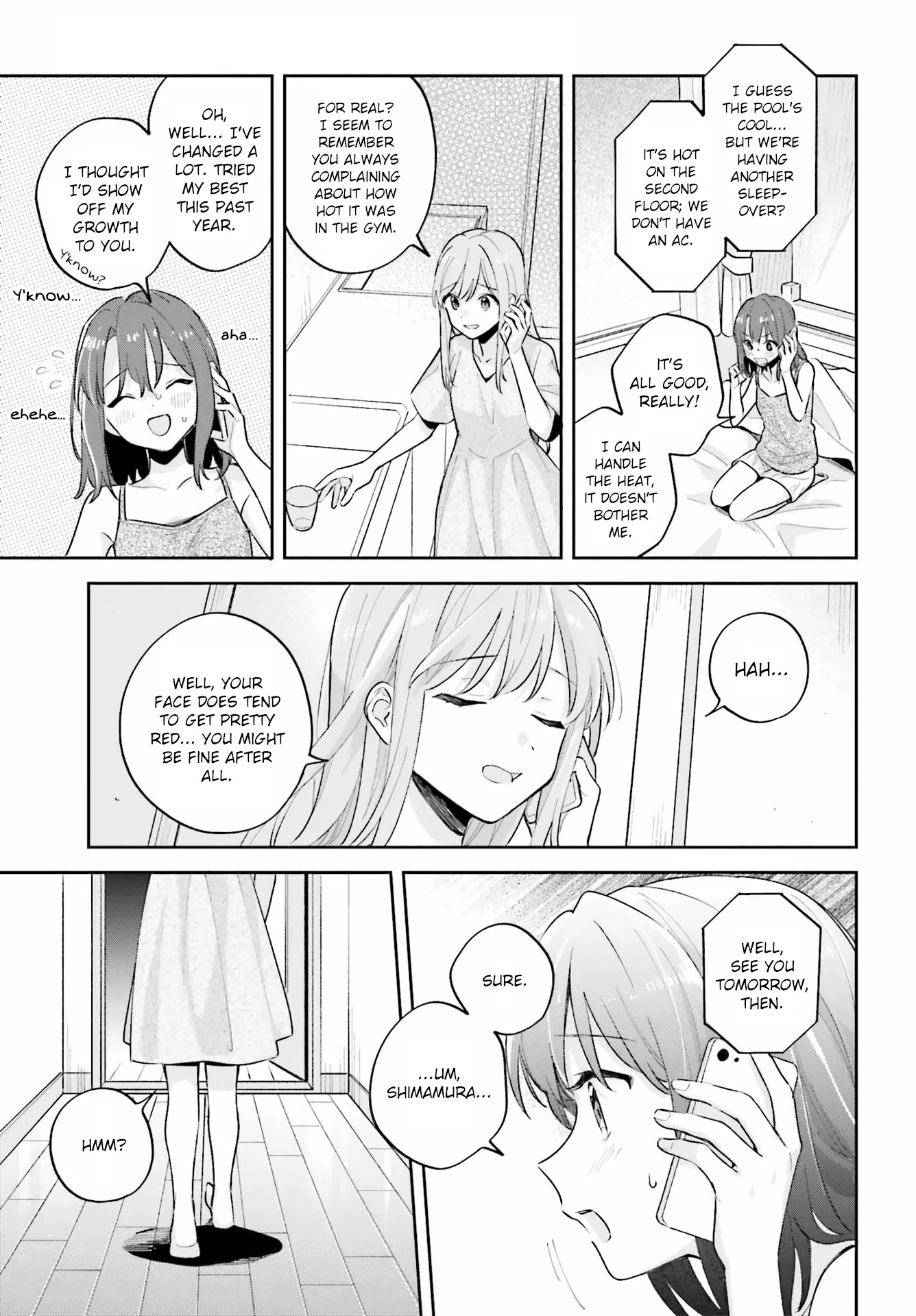 Adachi to Shimamura (Moke Yuzuhara) chapter 31.1 page 9