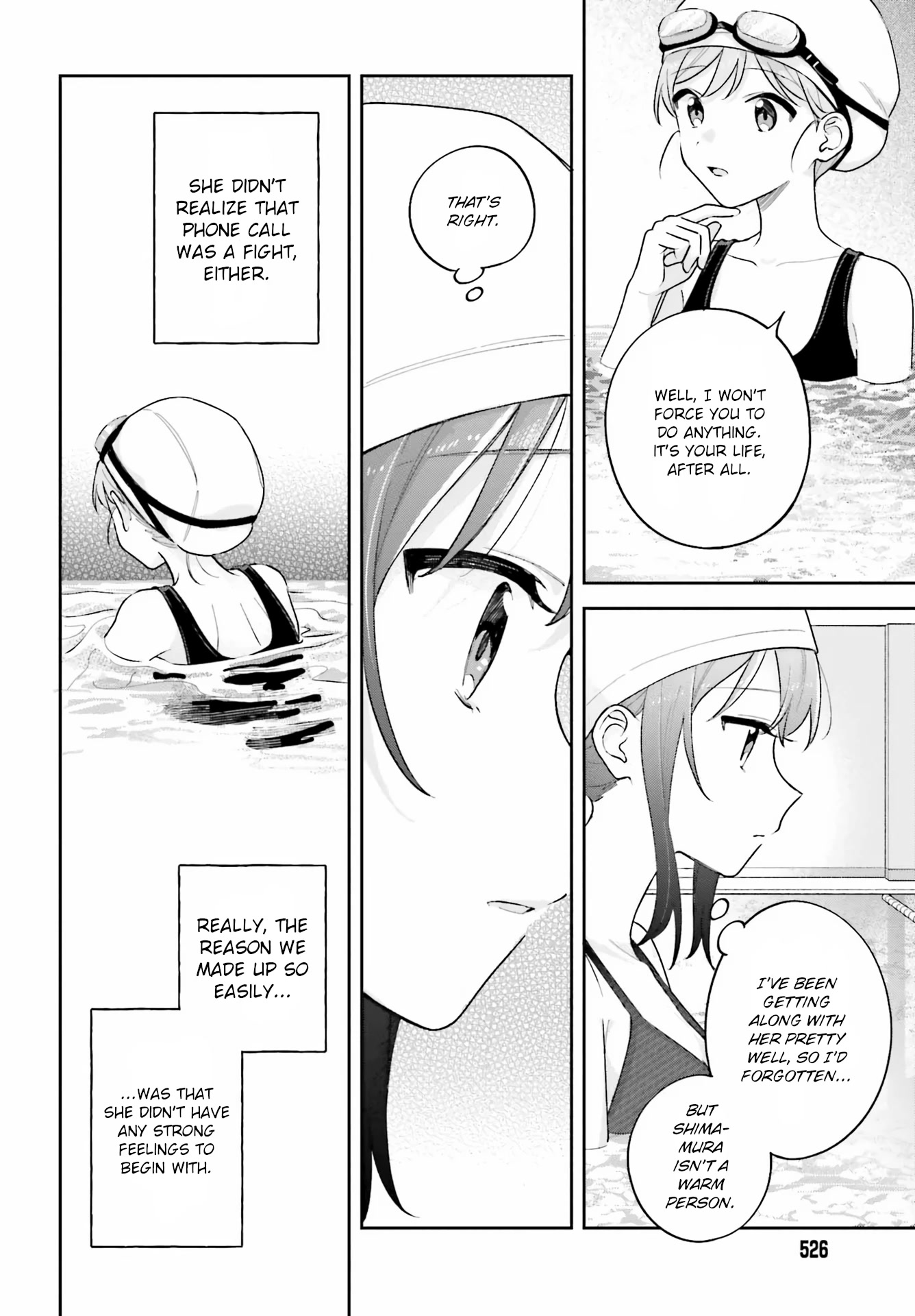 Adachi to Shimamura (Moke Yuzuhara) chapter 31.2 page 14