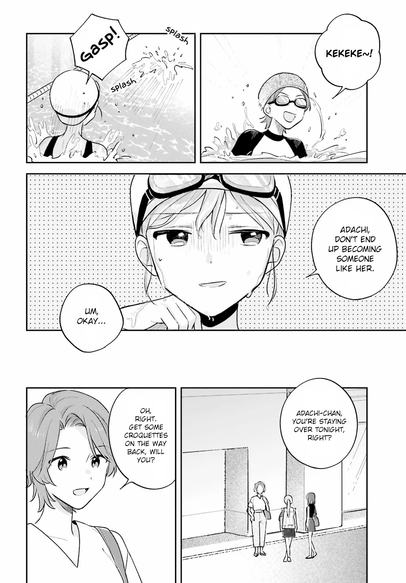 Adachi to Shimamura (Moke Yuzuhara) chapter 31.2 page 16