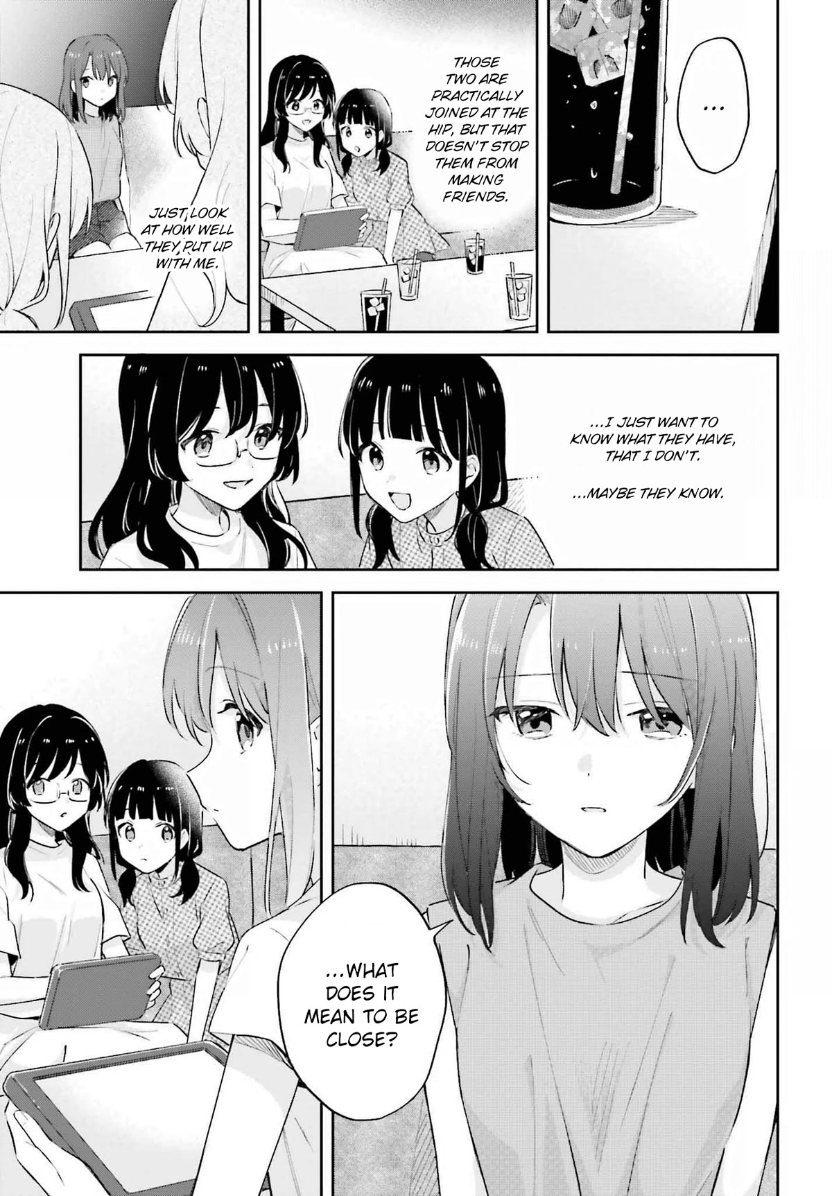 Adachi to Shimamura (Moke Yuzuhara) chapter 33.1 page 9