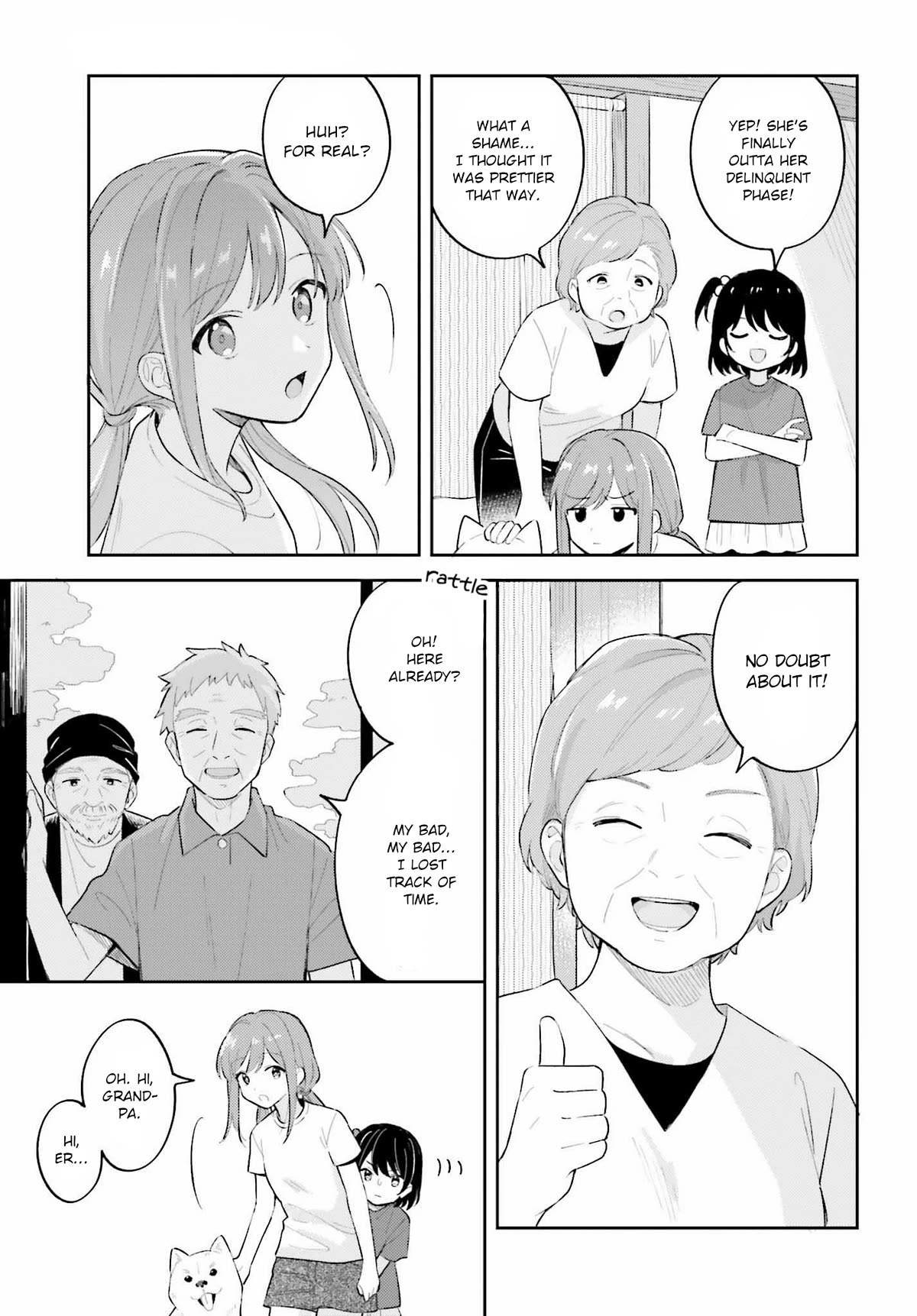 Adachi to Shimamura (Moke Yuzuhara) chapter 36.1 page 9
