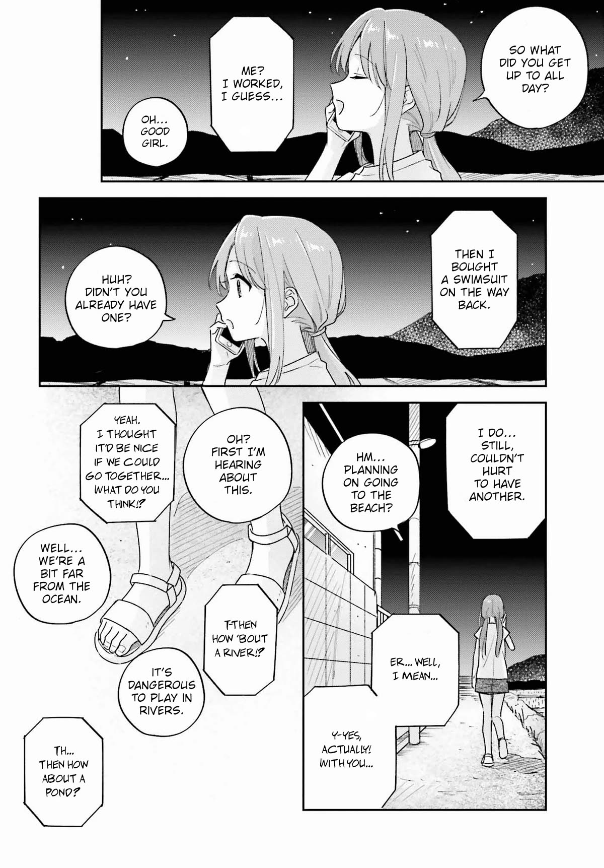 Adachi to Shimamura (Moke Yuzuhara) chapter 36.2 page 16