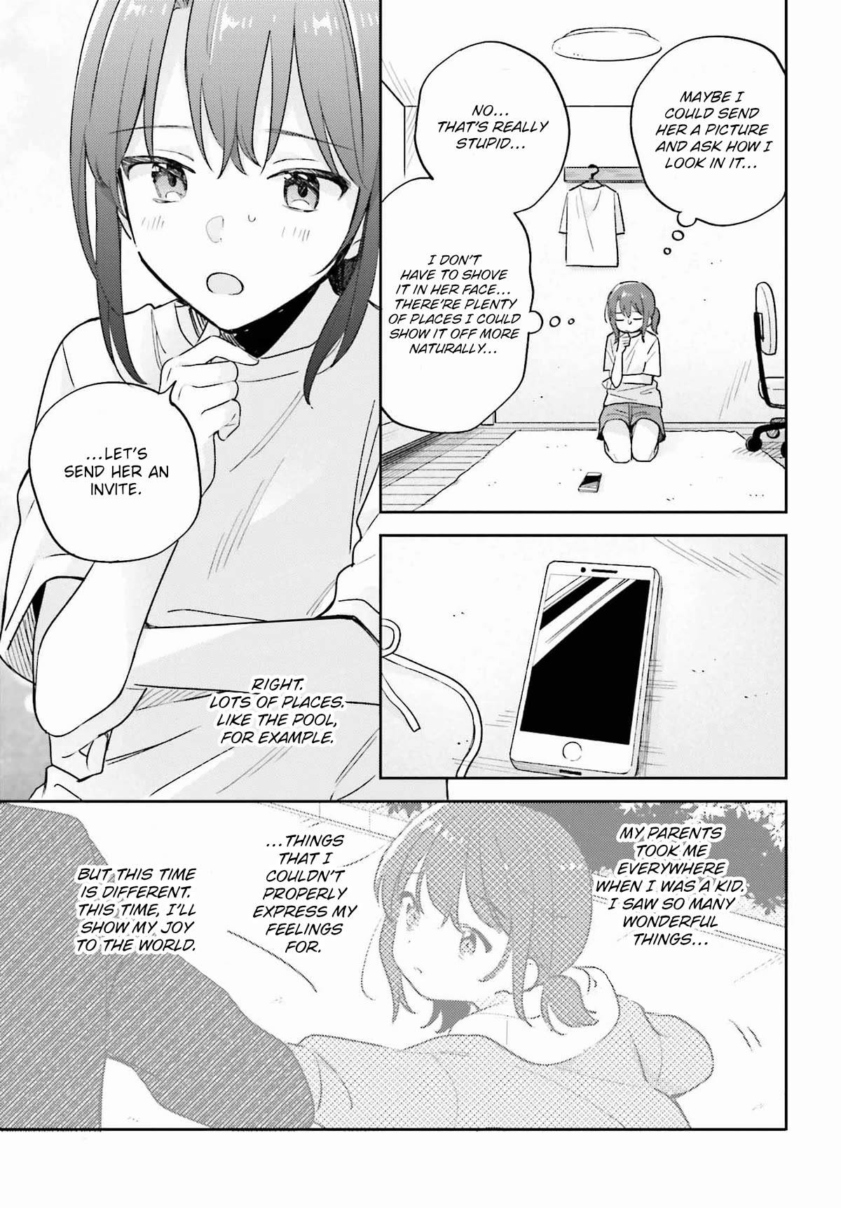 Adachi to Shimamura (Moke Yuzuhara) chapter 36.2 page 9