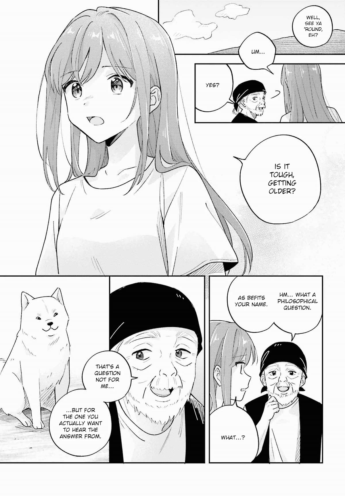 Adachi to Shimamura (Moke Yuzuhara) chapter 37.1 page 17