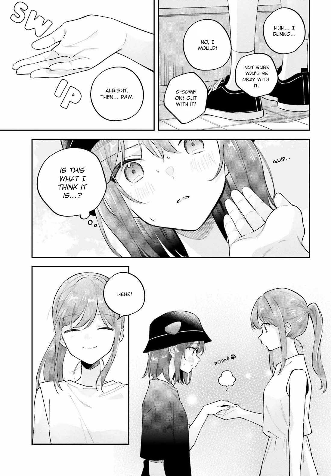 Adachi to Shimamura (Moke Yuzuhara) chapter 39.1 page 3