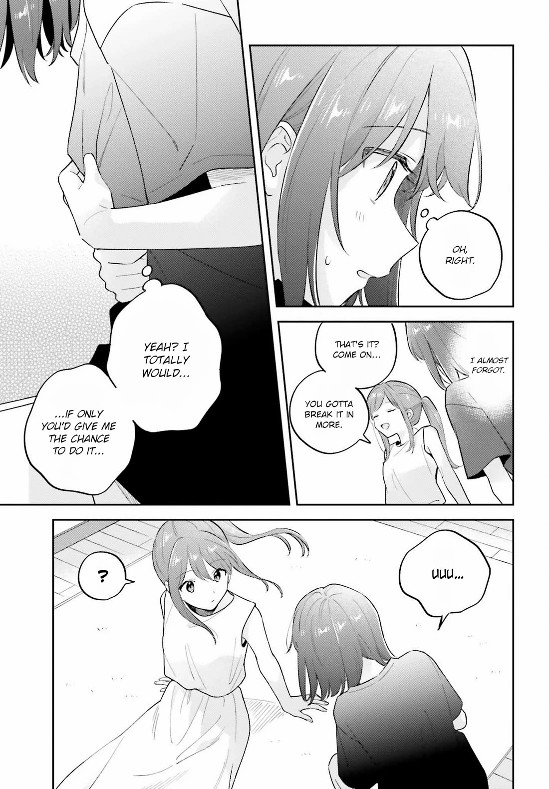 Adachi to Shimamura (Moke Yuzuhara) chapter 39.1 page 7