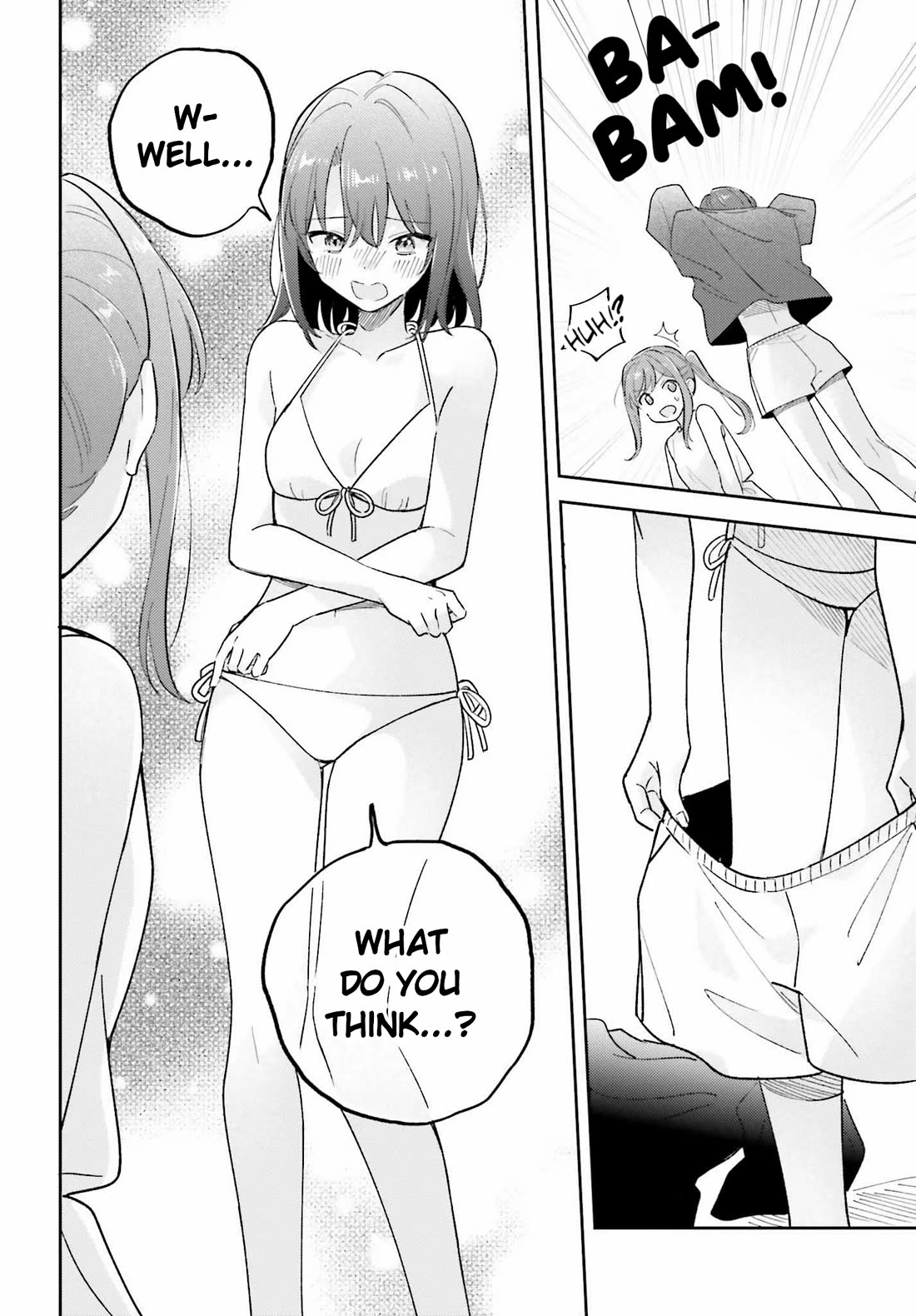 Adachi to Shimamura (Moke Yuzuhara) chapter 39.1 page 8