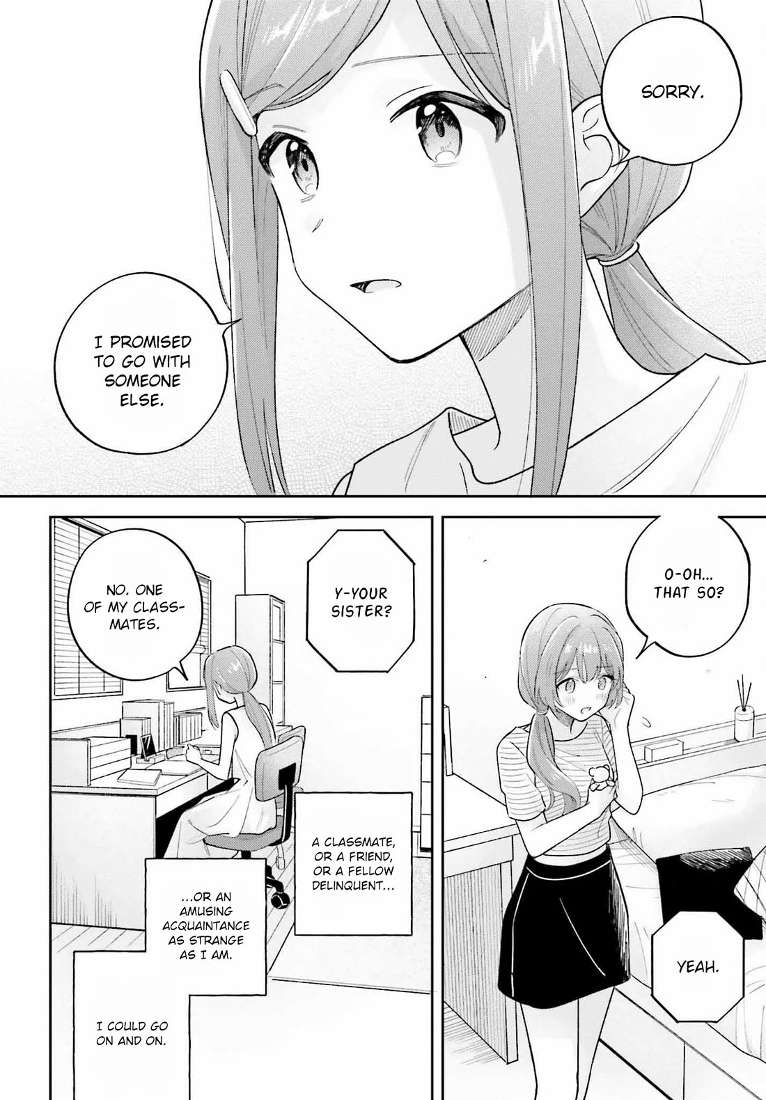 Adachi to Shimamura (Moke Yuzuhara) chapter 39.3 page 10