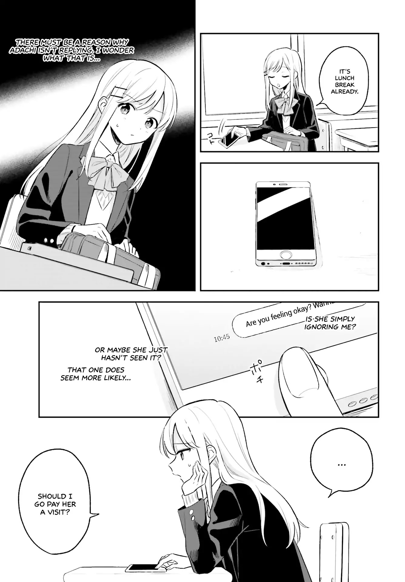 Adachi to Shimamura (Moke Yuzuhara) chapter 4 page 5