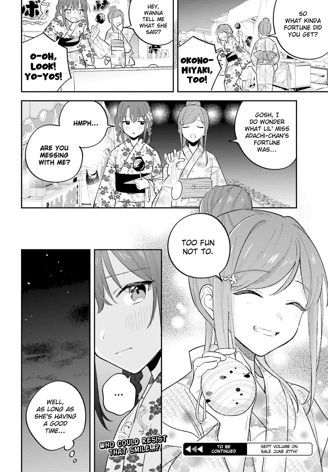 Adachi to Shimamura (Moke Yuzuhara) chapter 40.1 page 18