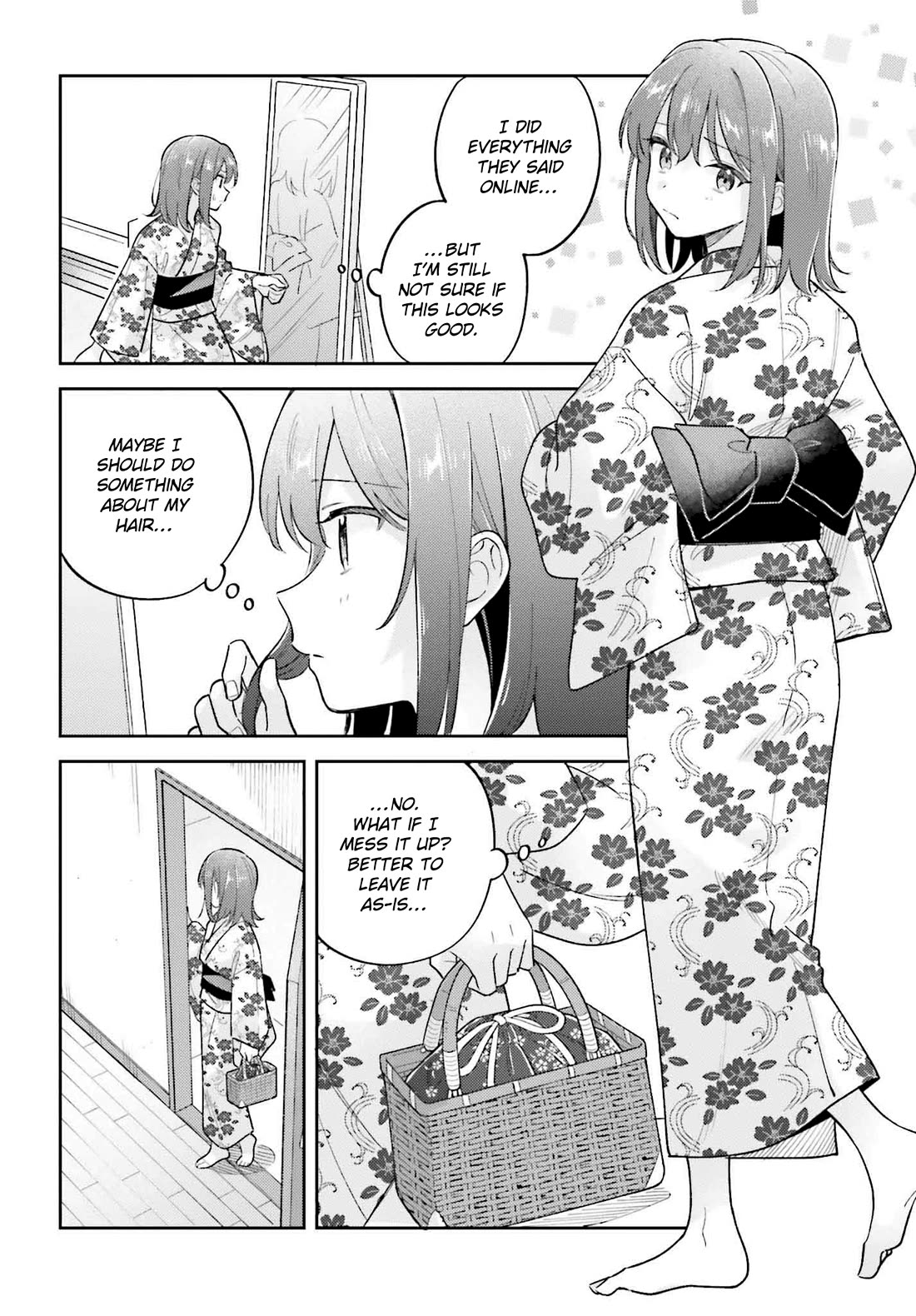 Adachi to Shimamura (Moke Yuzuhara) chapter 40.1 page 2