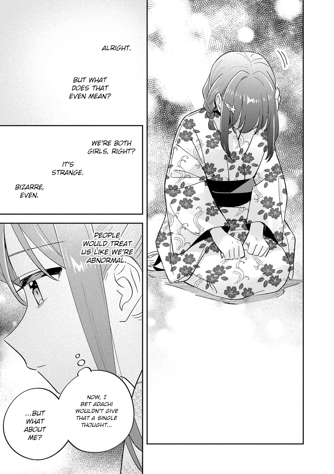 Adachi to Shimamura (Moke Yuzuhara) chapter 40.2 page 16