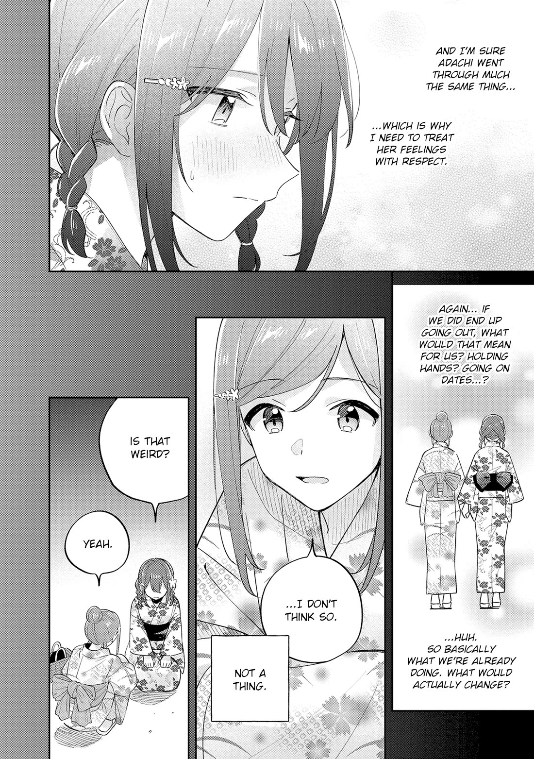 Adachi to Shimamura (Moke Yuzuhara) chapter 40.2 page 19