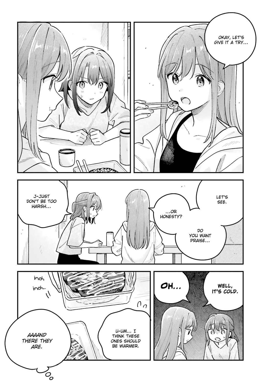 Adachi to Shimamura (Moke Yuzuhara) chapter 40.3 page 14