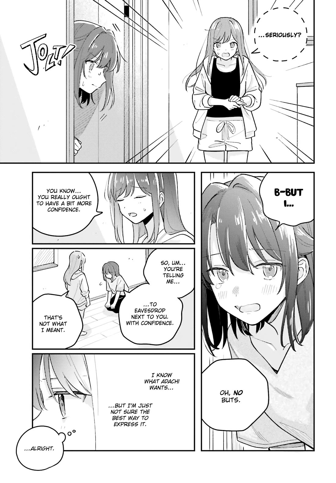 Adachi to Shimamura (Moke Yuzuhara) chapter 40.3 page 19