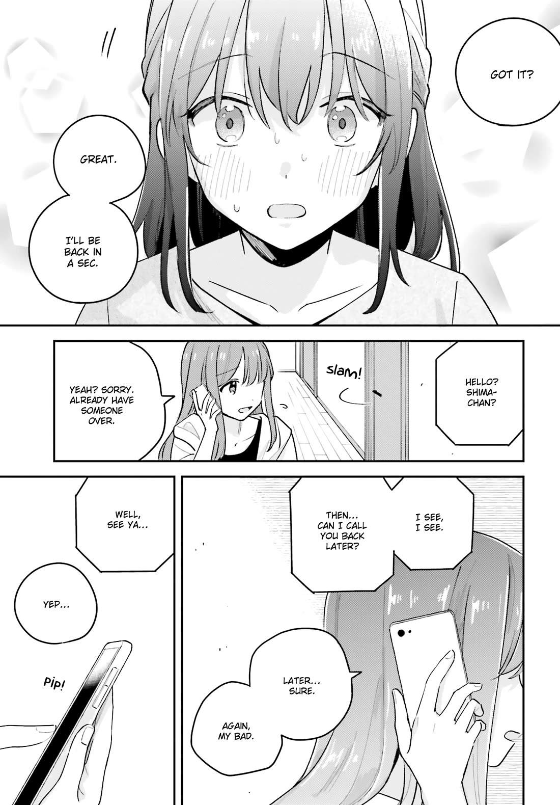 Adachi to Shimamura (Moke Yuzuhara) chapter 40.3 page 21