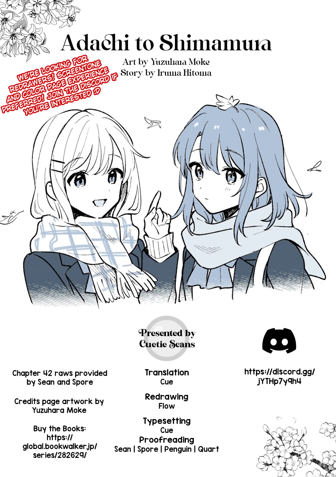 Adachi to Shimamura (Moke Yuzuhara) chapter 40.3 page 27