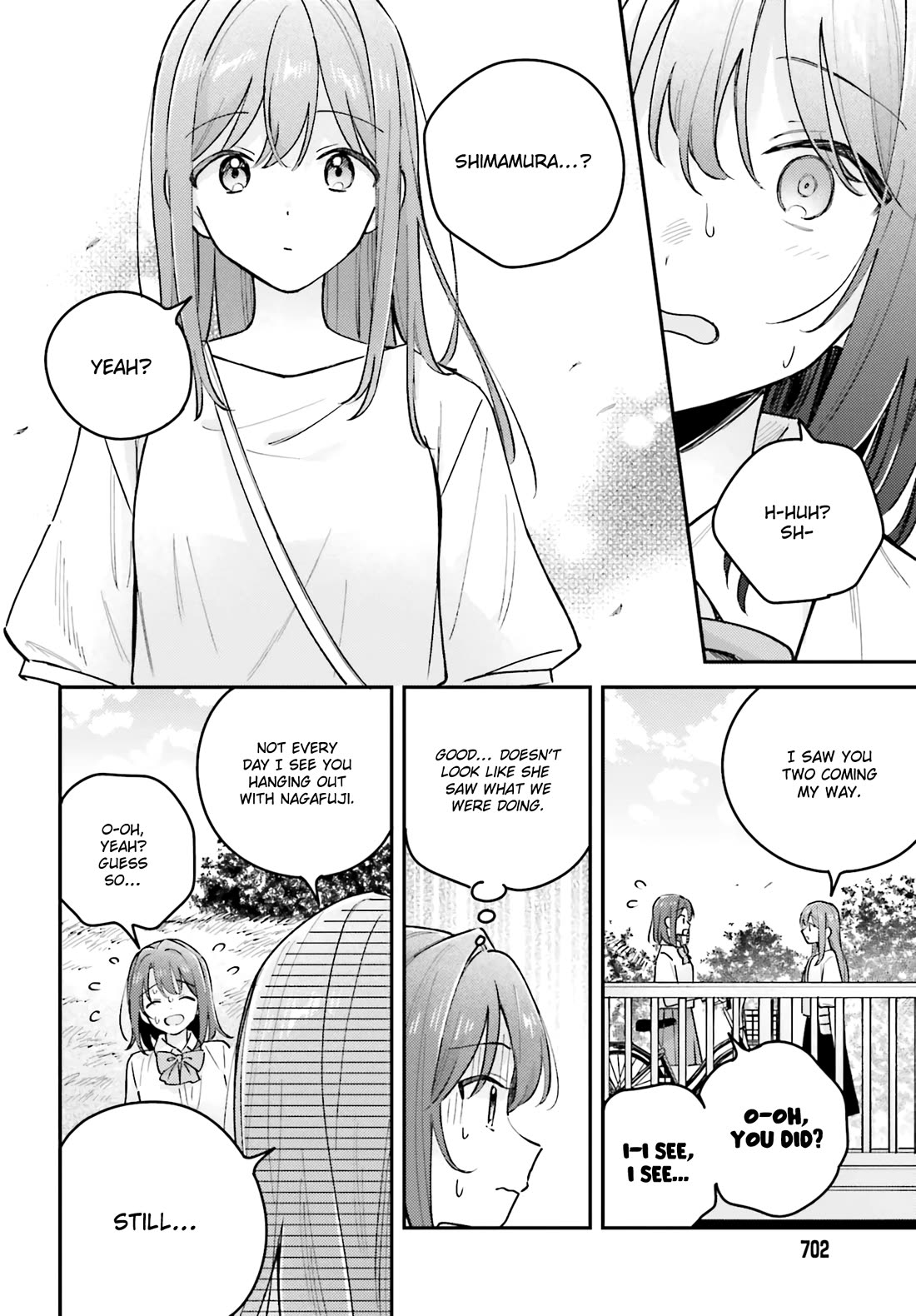 Adachi to Shimamura (Moke Yuzuhara) chapter 41.2 page 16