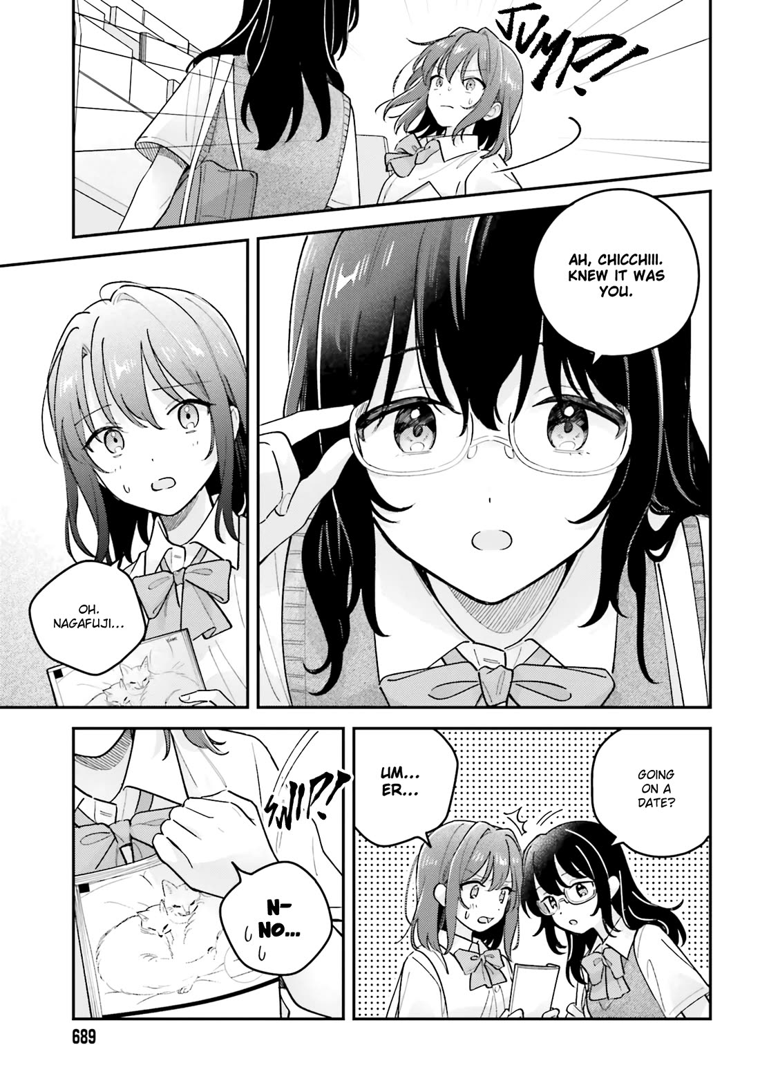 Adachi to Shimamura (Moke Yuzuhara) chapter 41.2 page 3