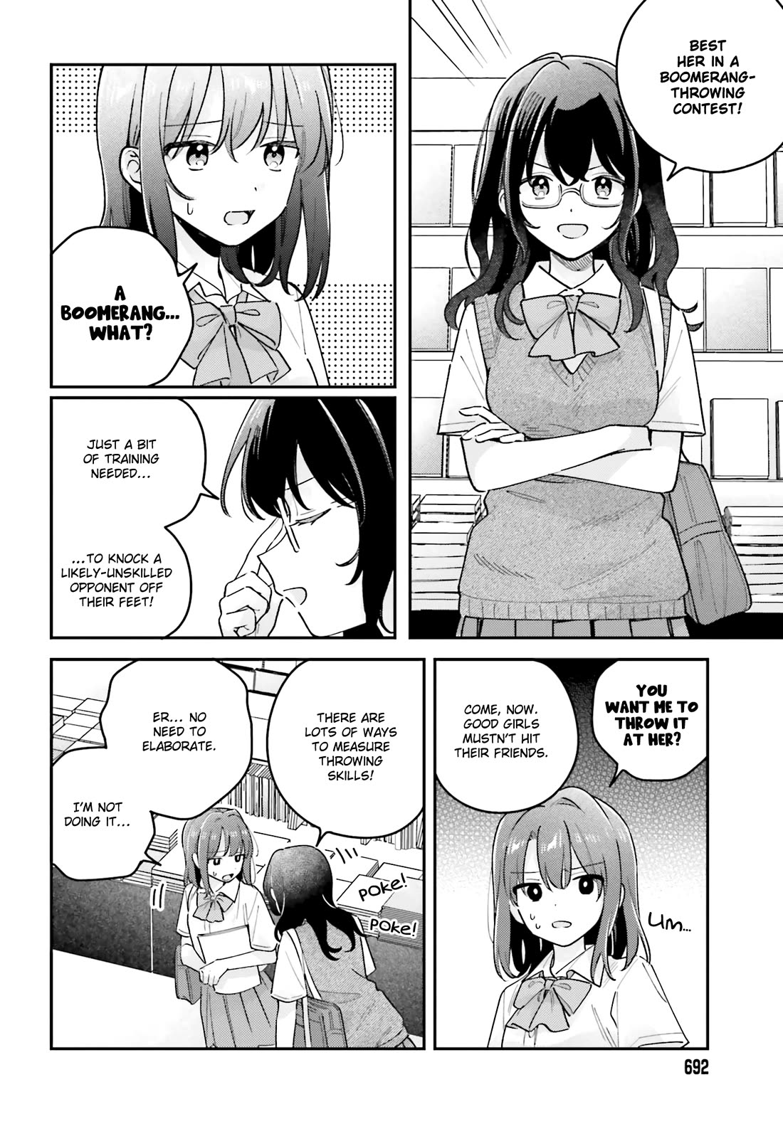 Adachi to Shimamura (Moke Yuzuhara) chapter 41.2 page 6