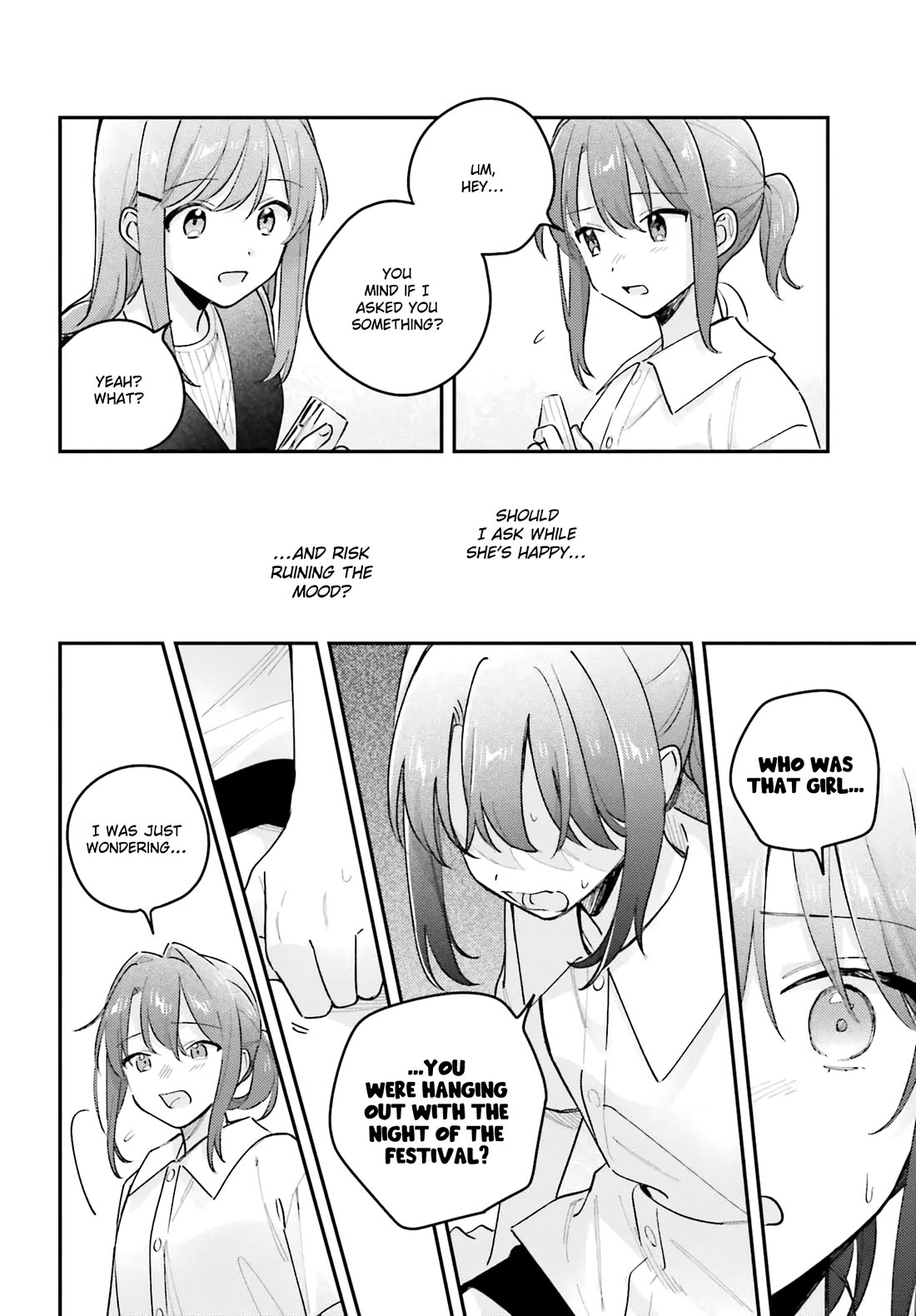 Adachi to Shimamura (Moke Yuzuhara) chapter 41.3 page 14