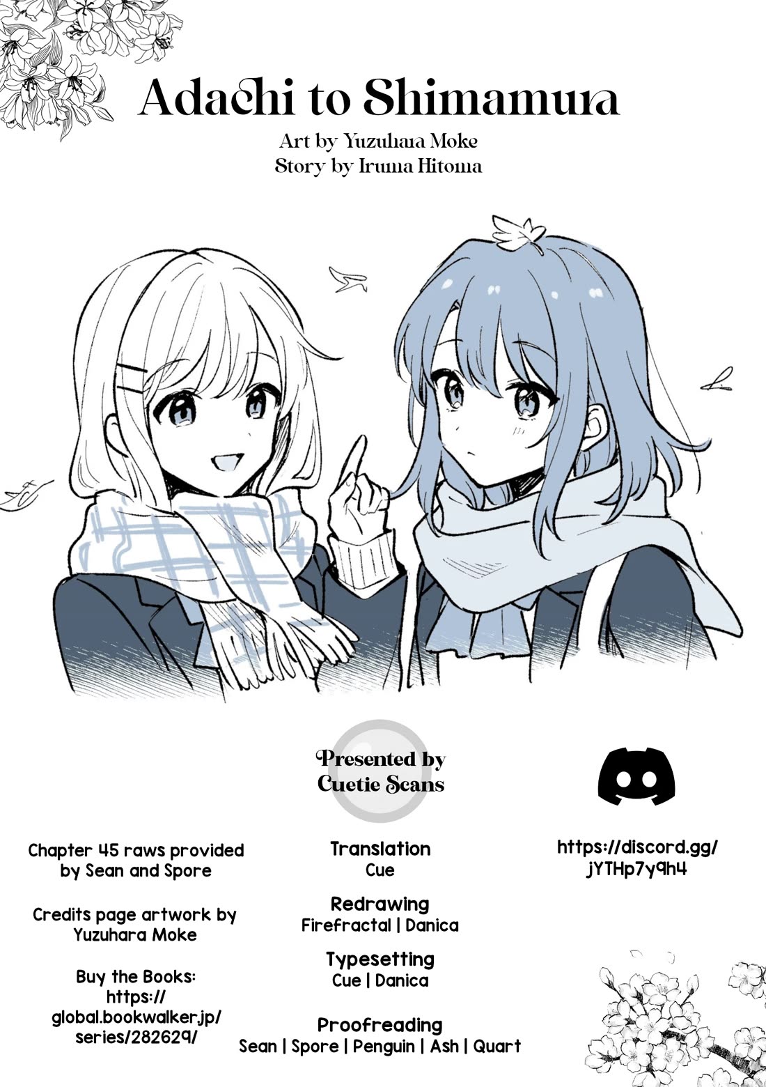 Adachi to Shimamura (Moke Yuzuhara) chapter 41.3 page 25